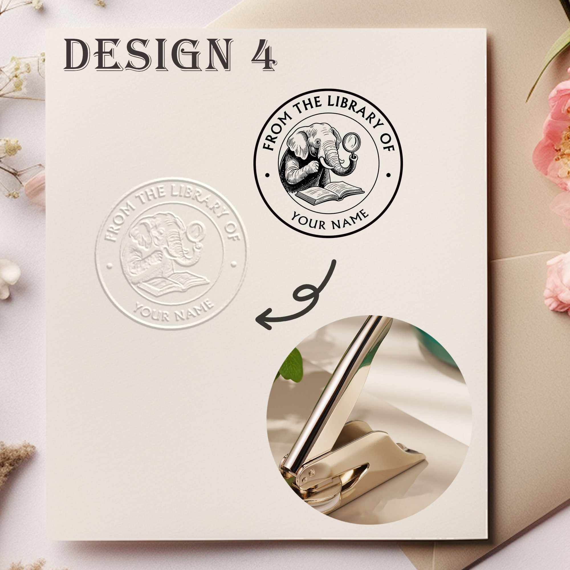 Custom Vintage Style Embosser