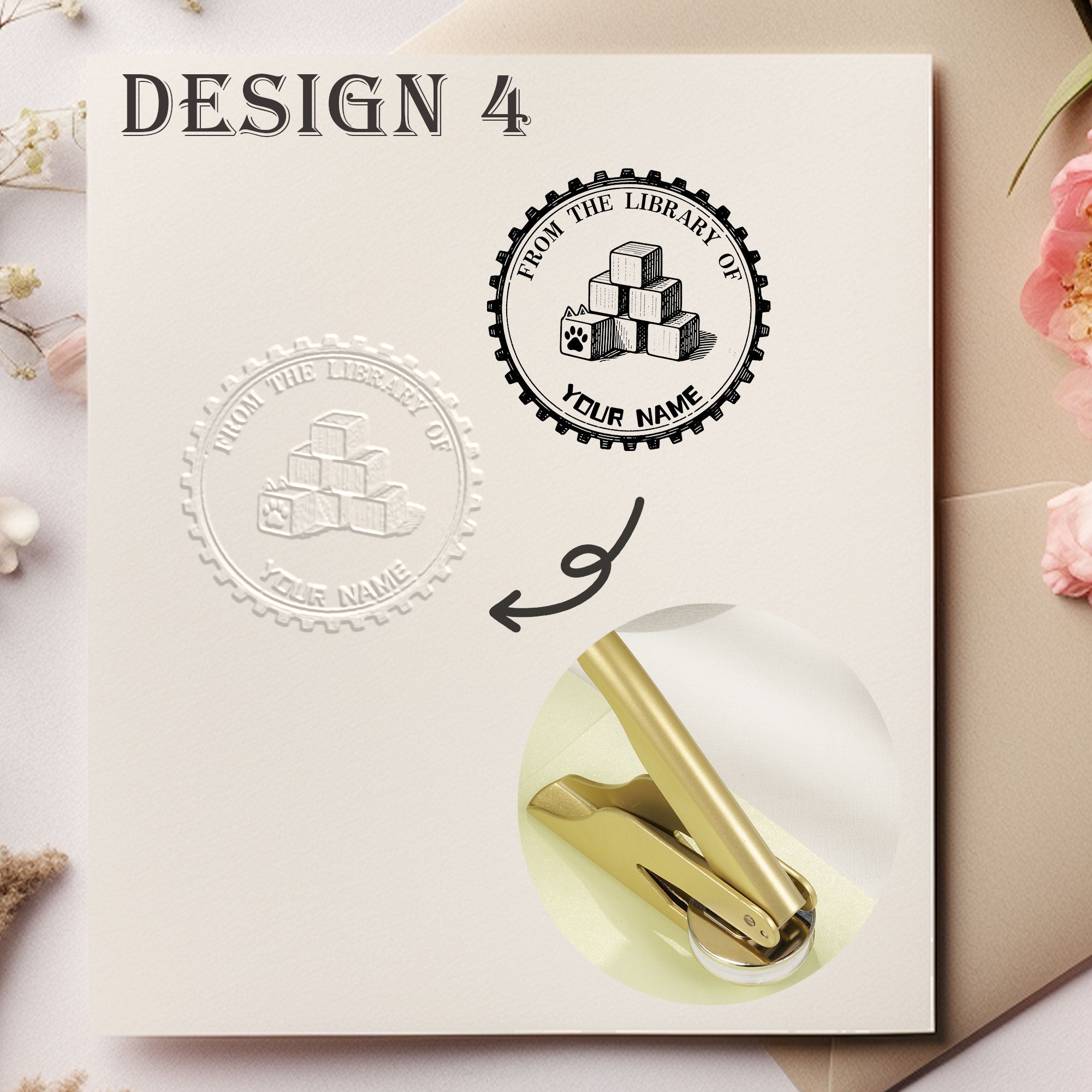 Custom Metal Seal Embosser