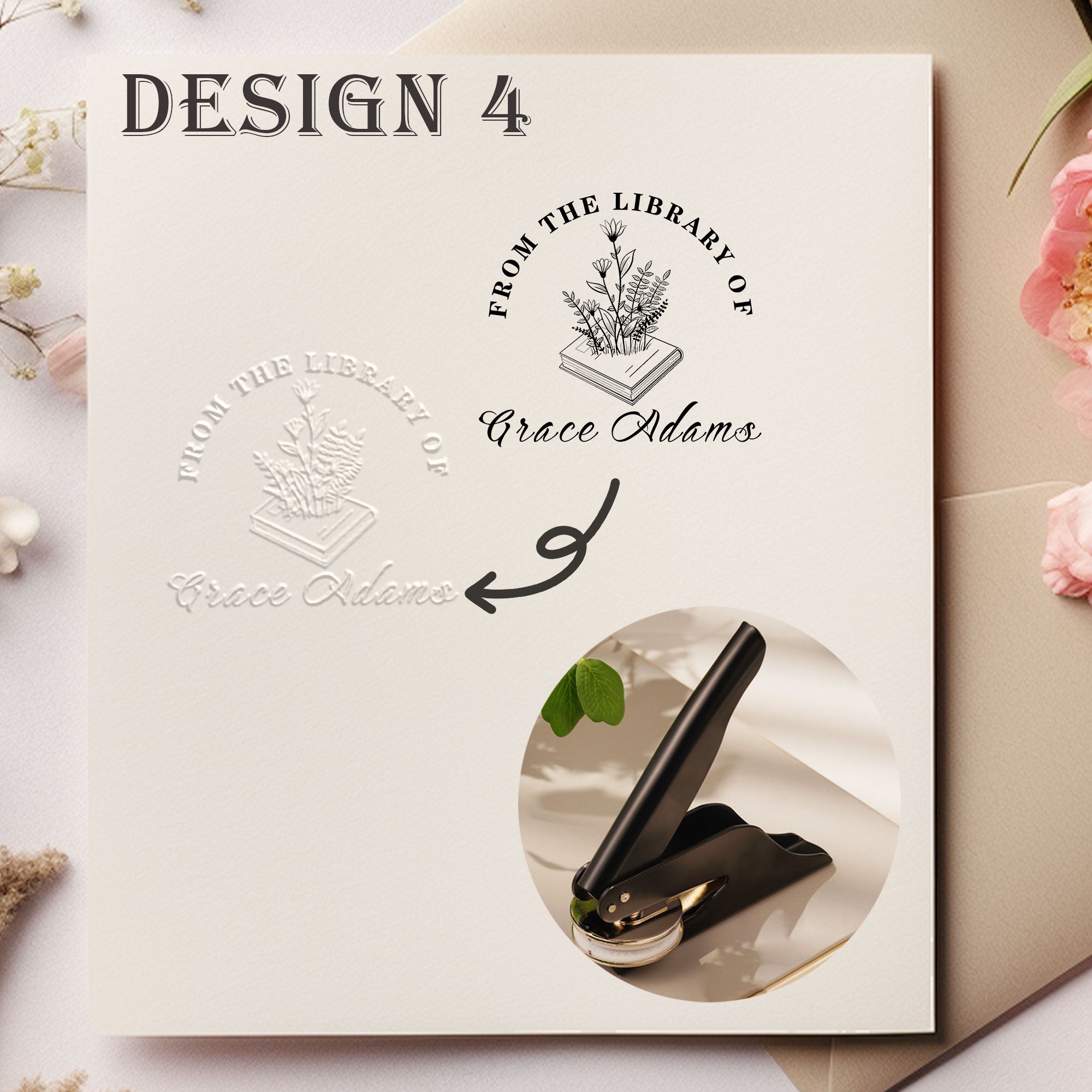 Custom Elegant Seal Embosser