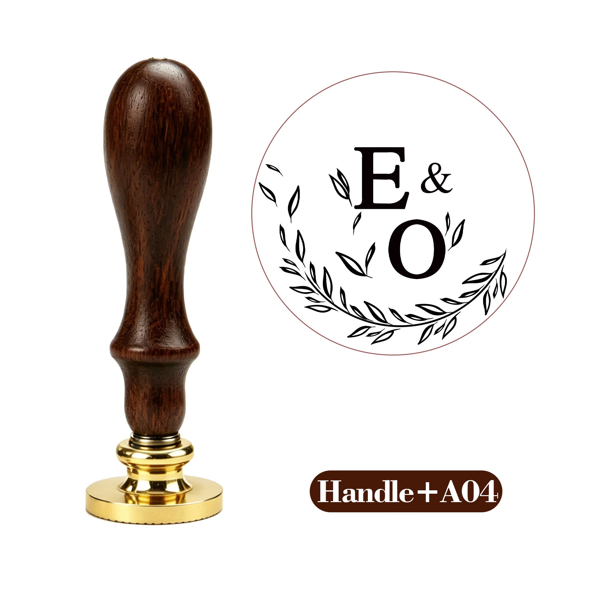 Custom Wax Seal Stamp for Envelopes & Invitations