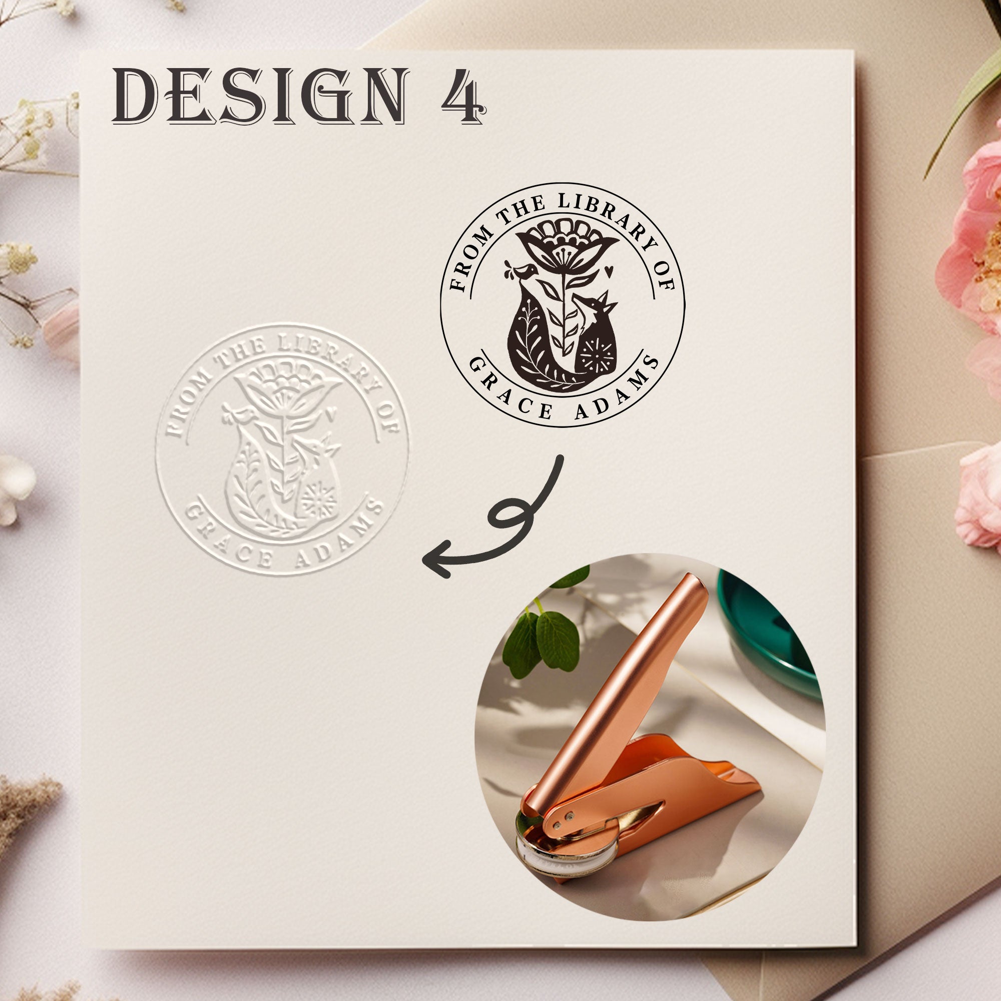 Custom Personalized Embosser