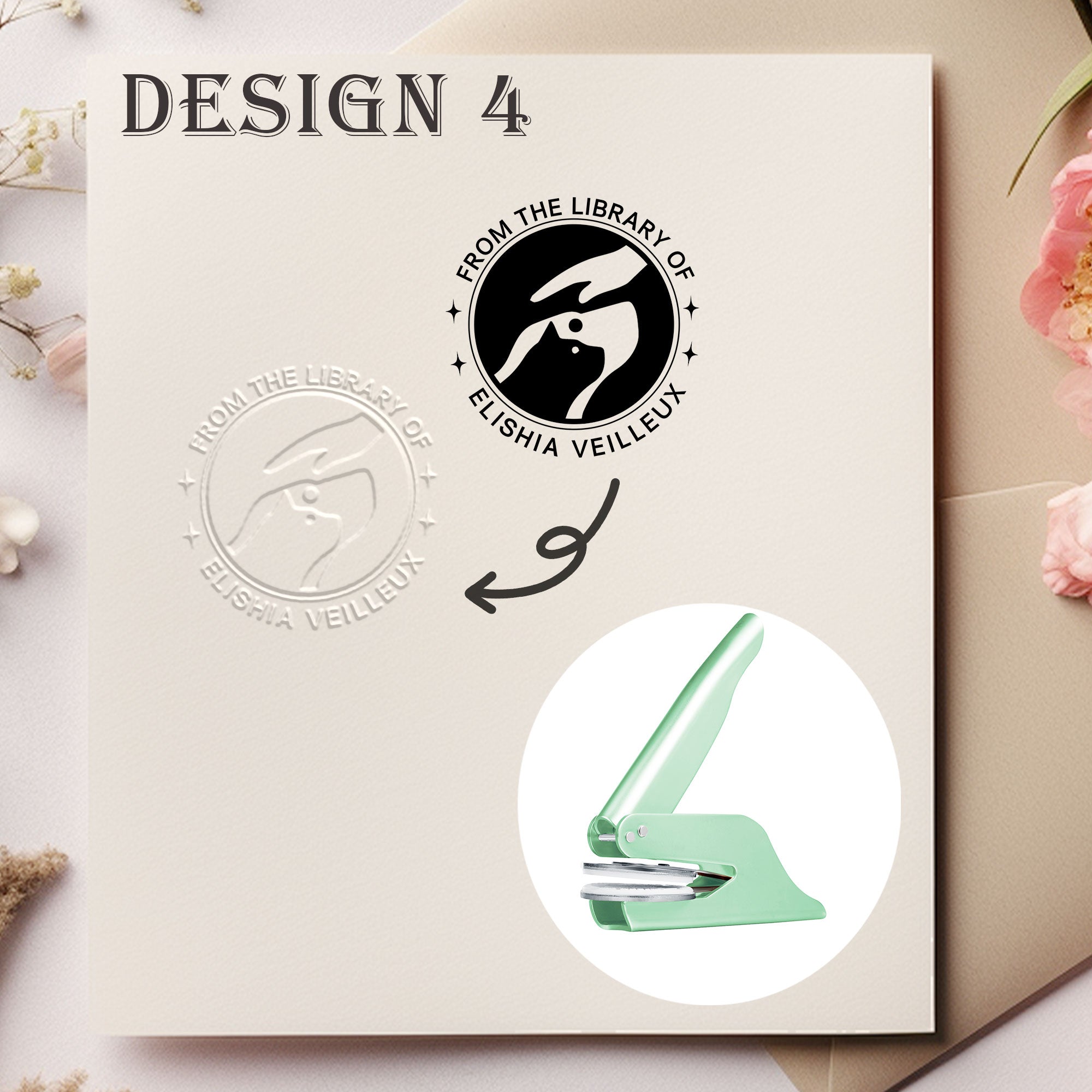 Custom Decor Book Embosser