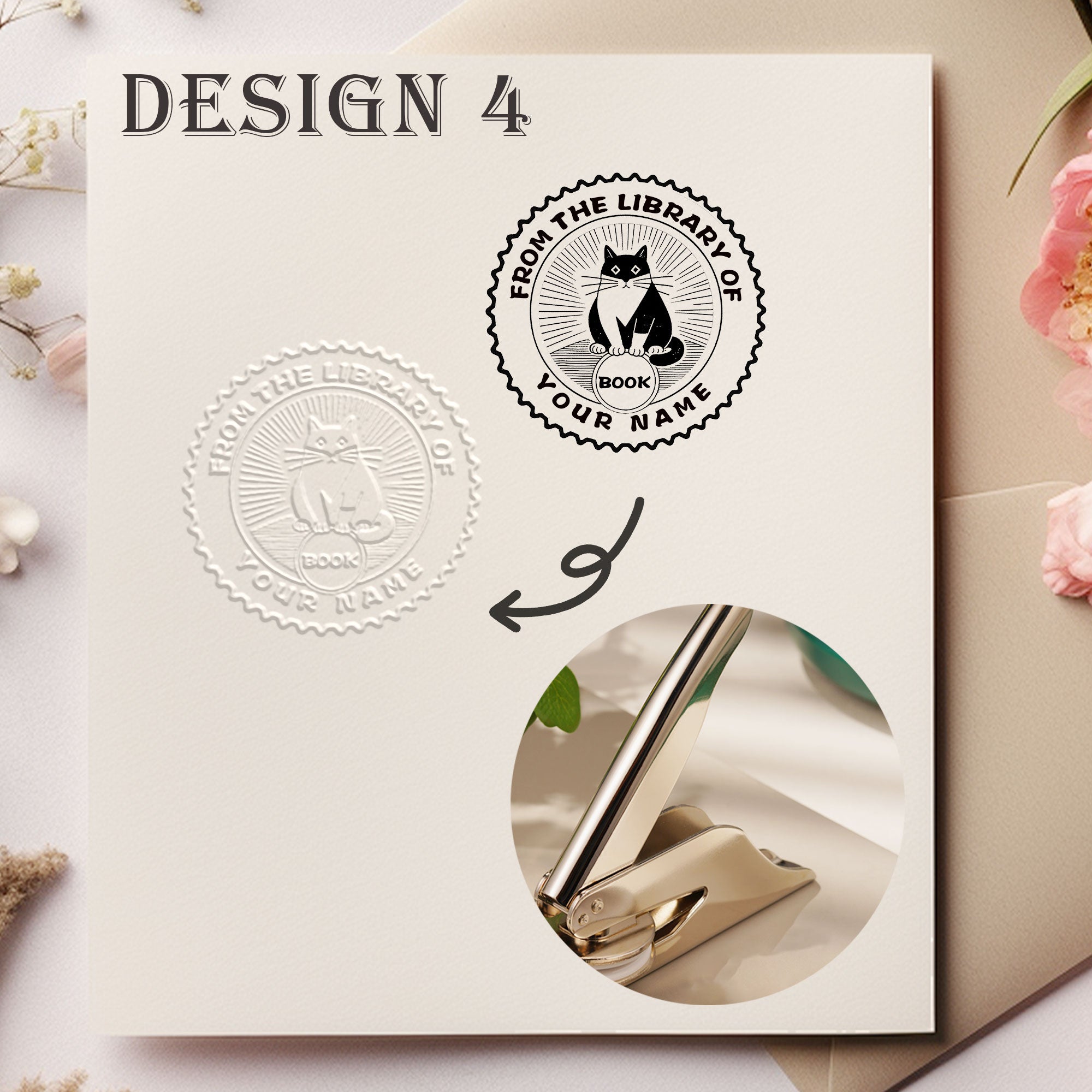 Custom metal embossing machine
