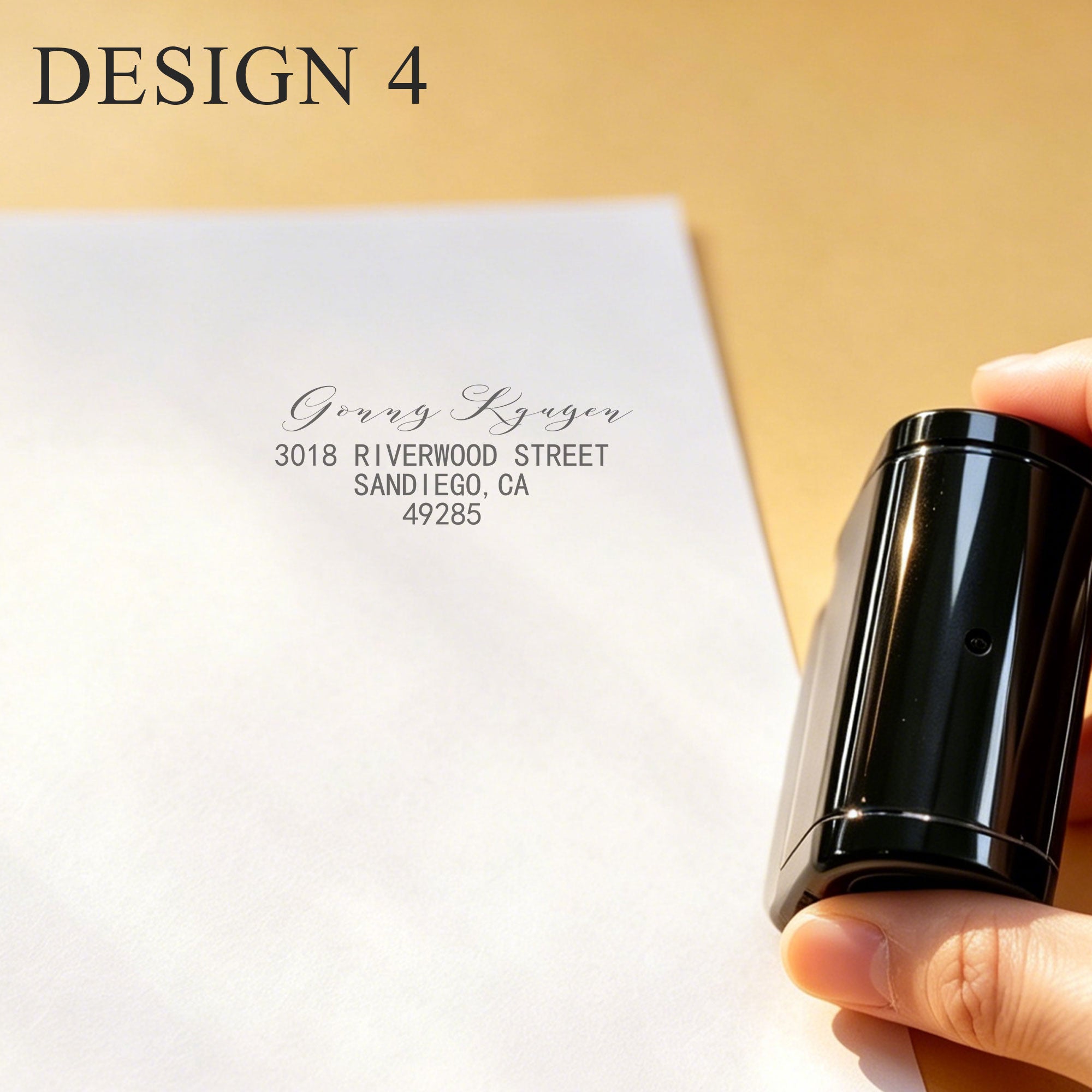 Personalized Return Address Stamp