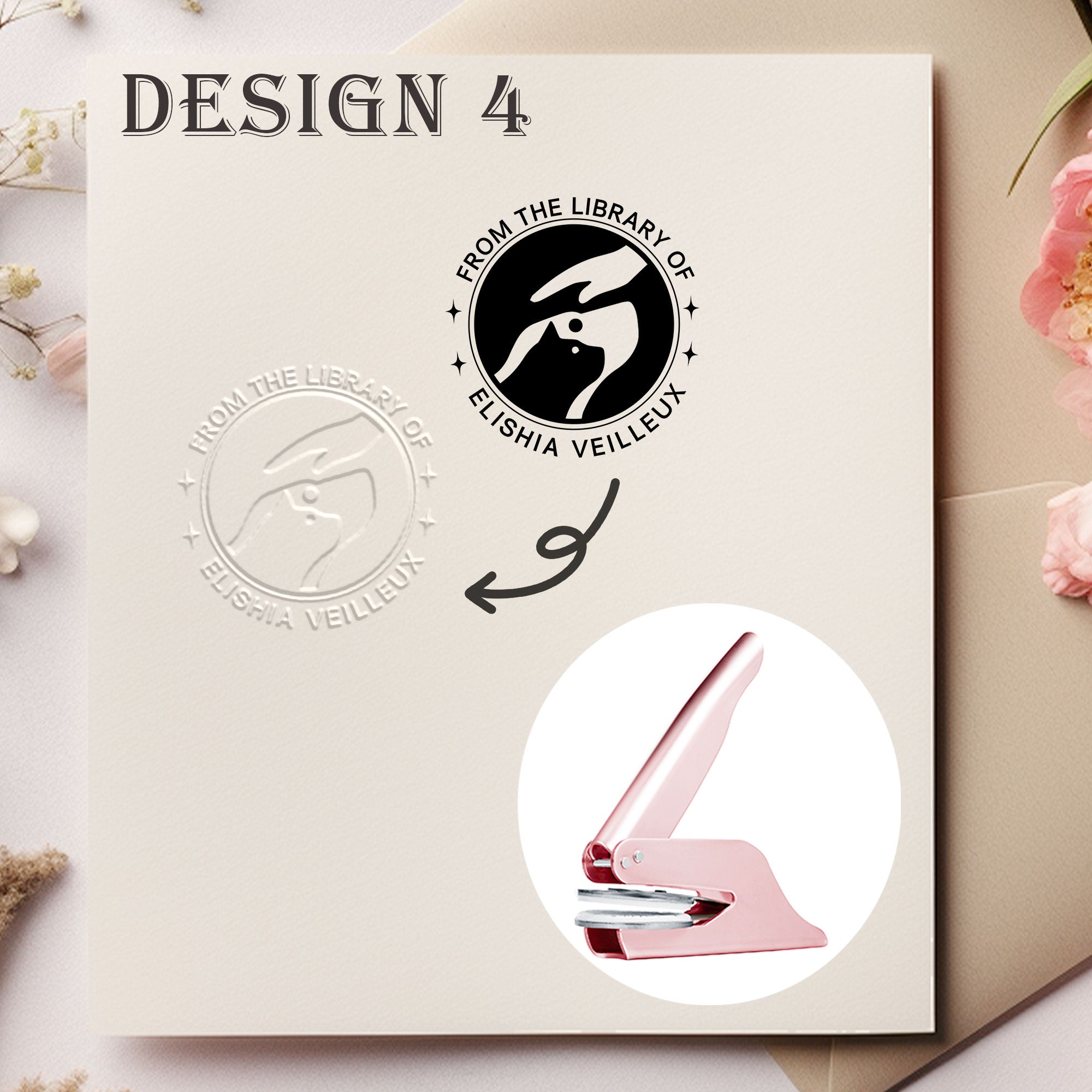 Custom Decor Book Embosser