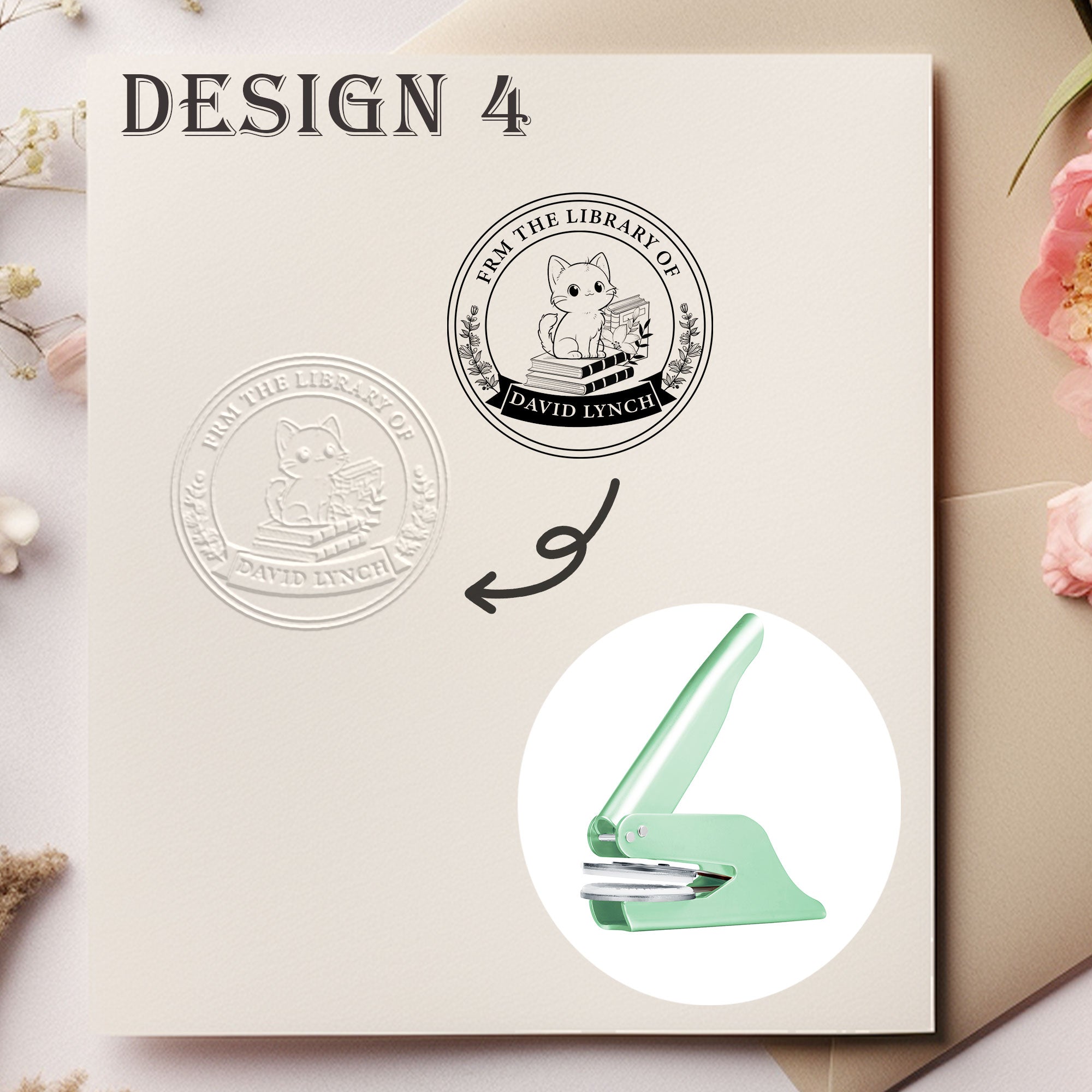 Custom Home Stationery Embosser