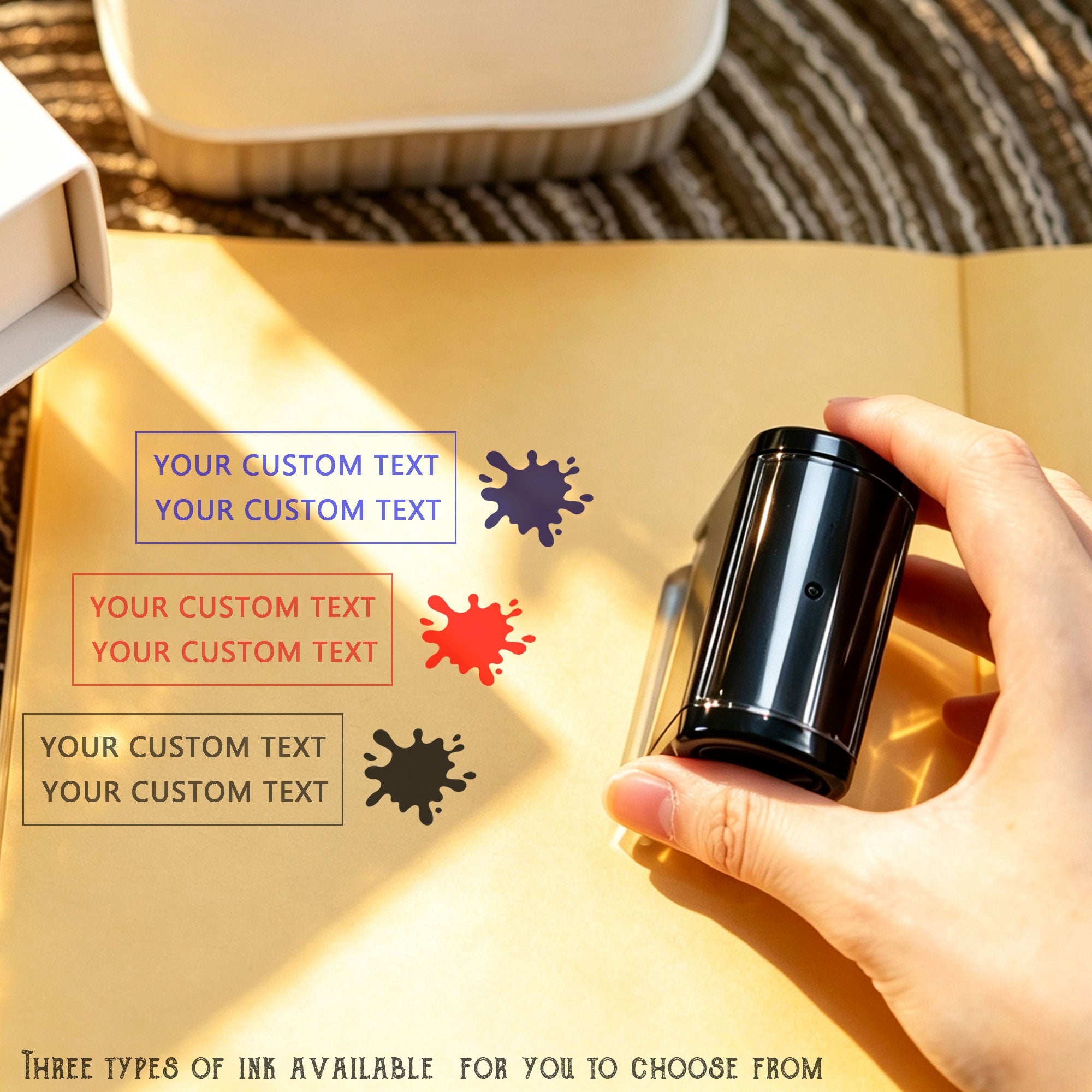 Custom Self-Inking Stamp