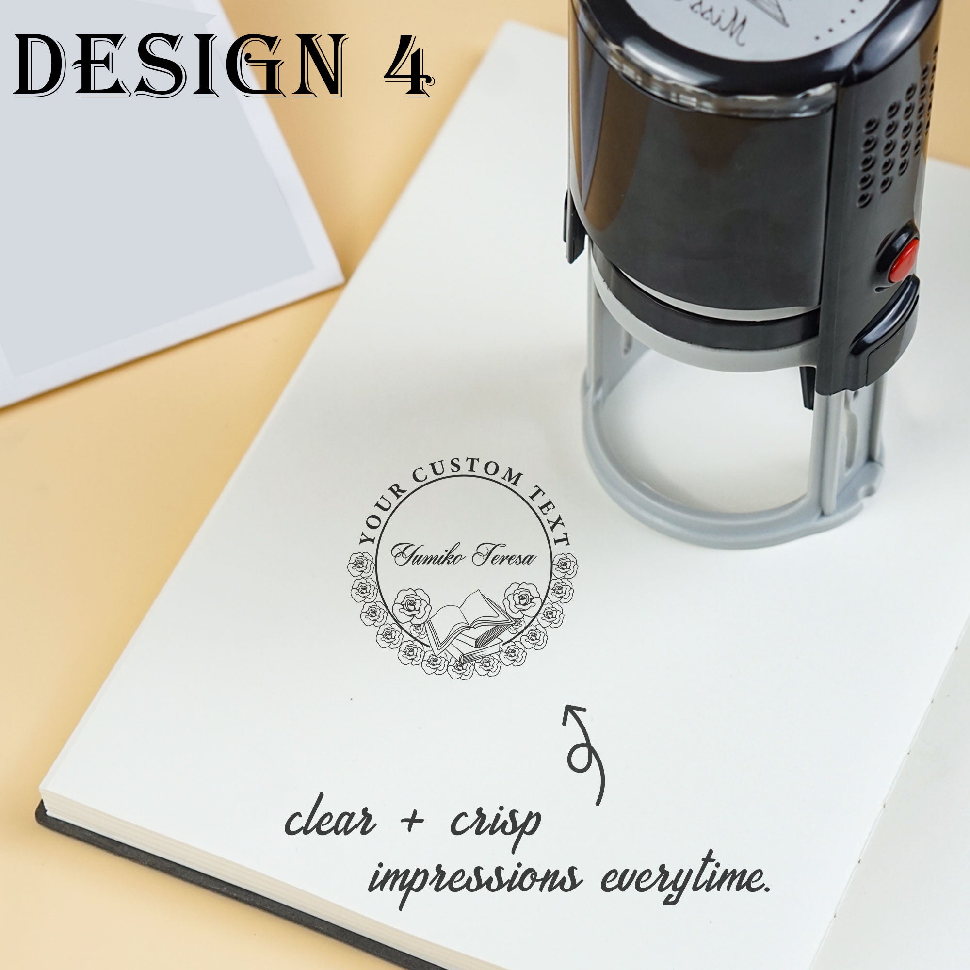 Handcrafted Self‑inking Stamp