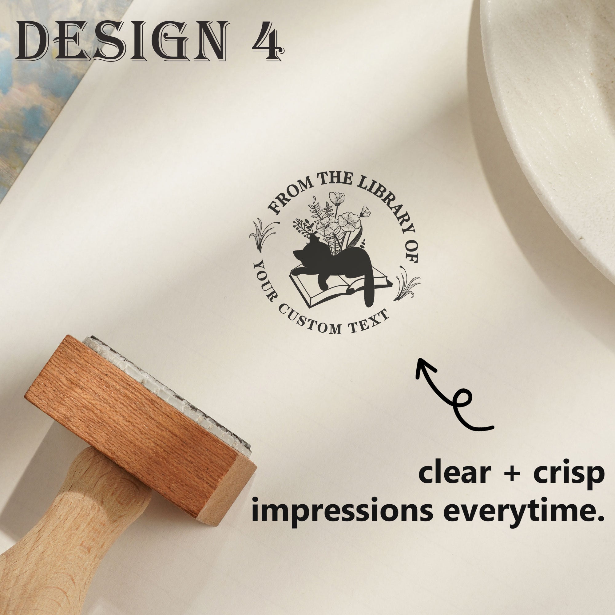 Decorative Wooden Stamp