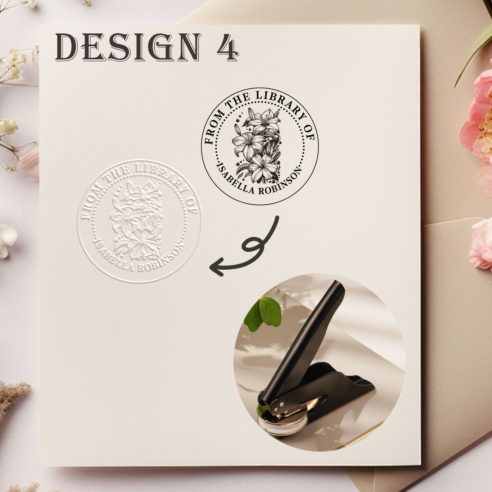 Custom Classic Book Embosser