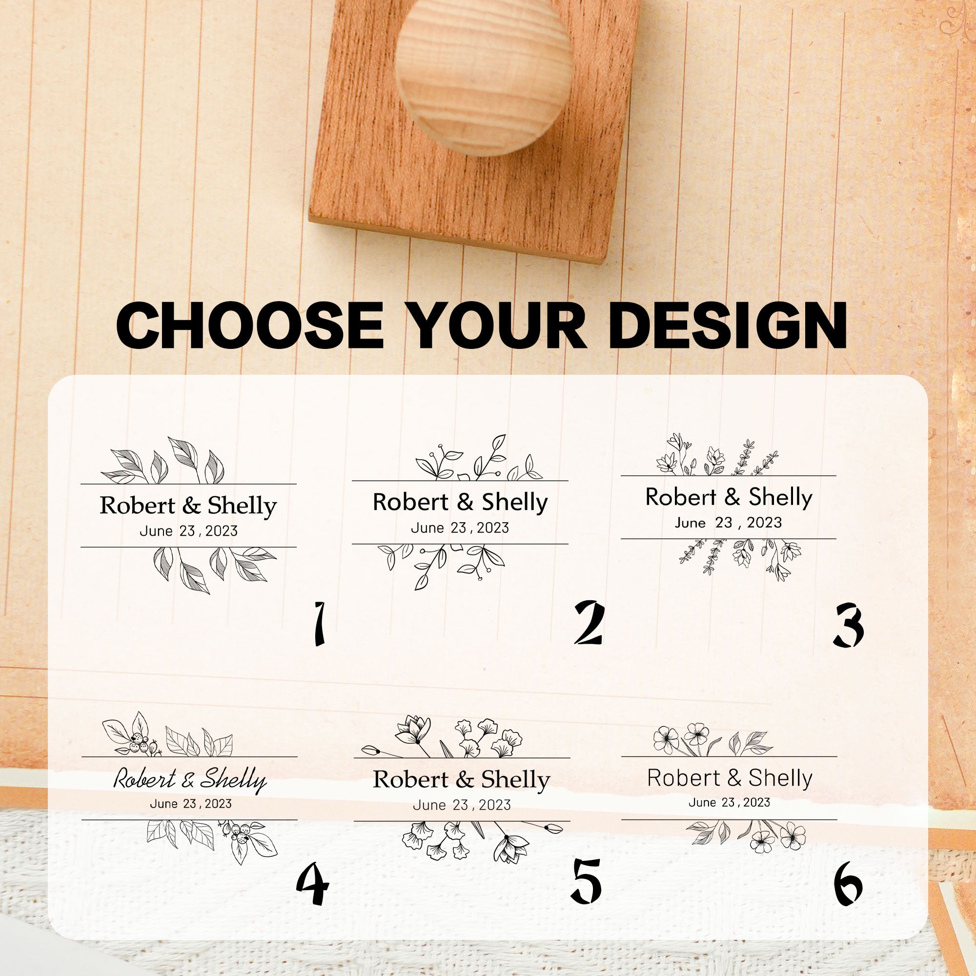 Wedding Invitation Stamp