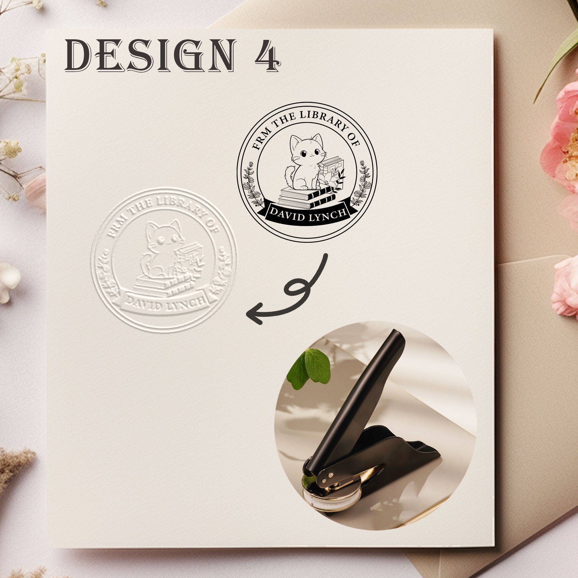 Custom Home Stationery Embosser