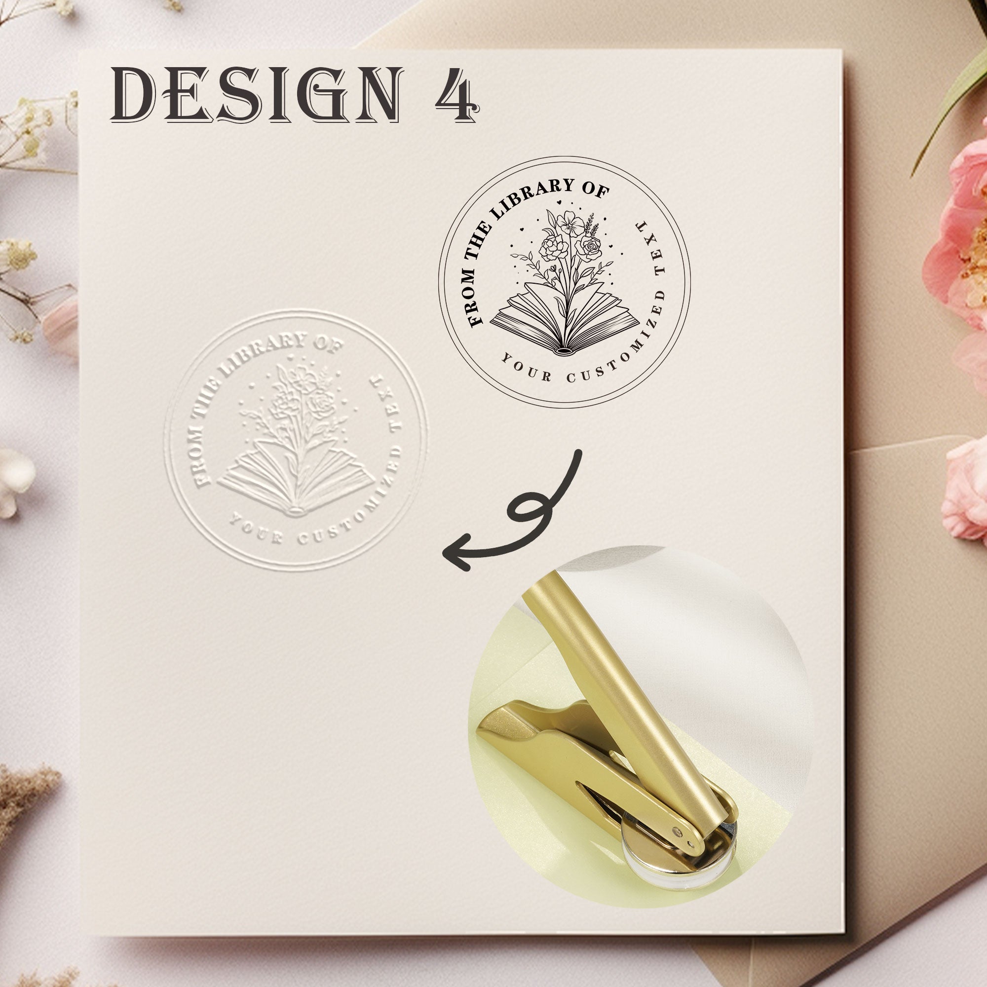 Custom Private Library Embosser