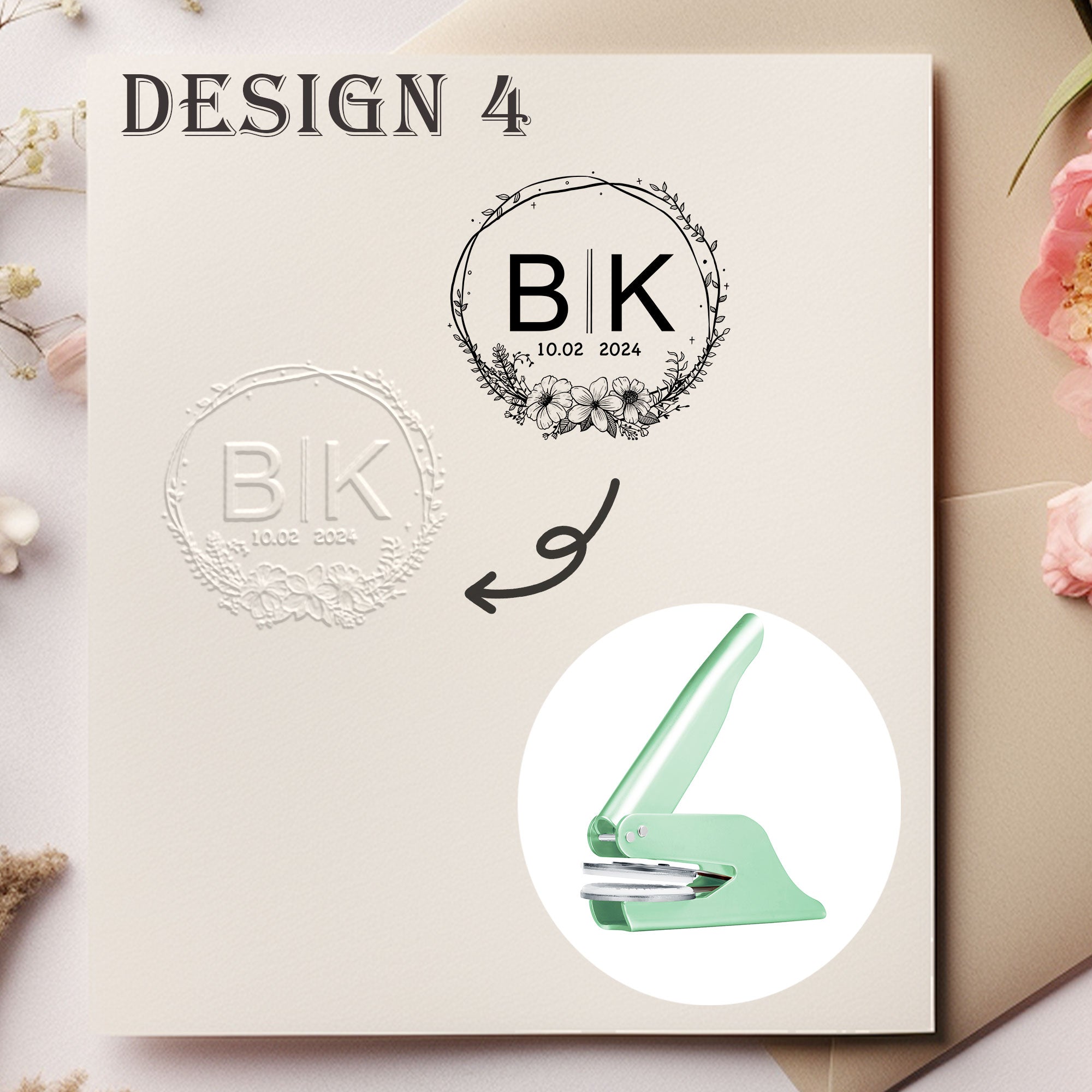 Custom Mailing Wedding Embosser