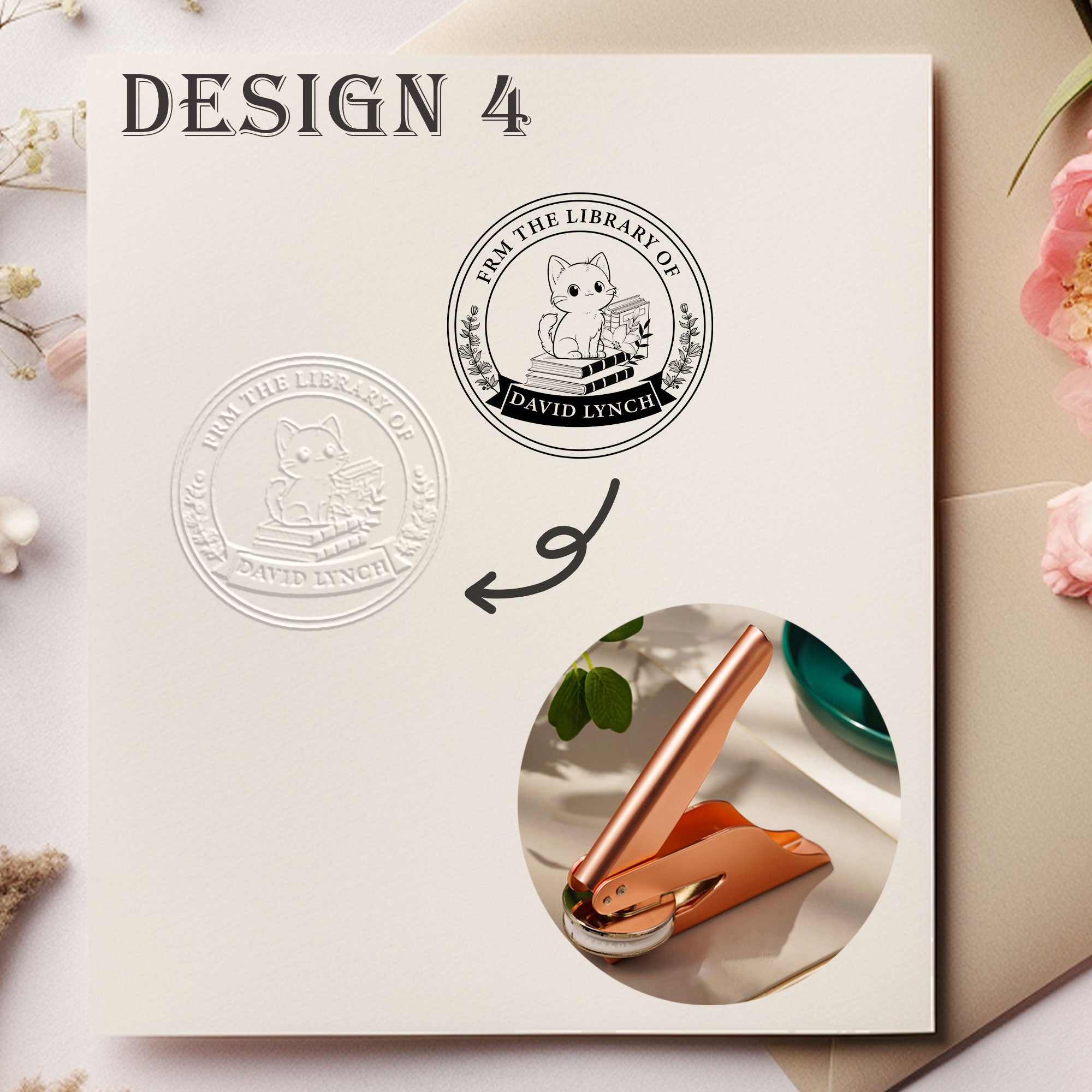 Custom Home Stationery Embosser