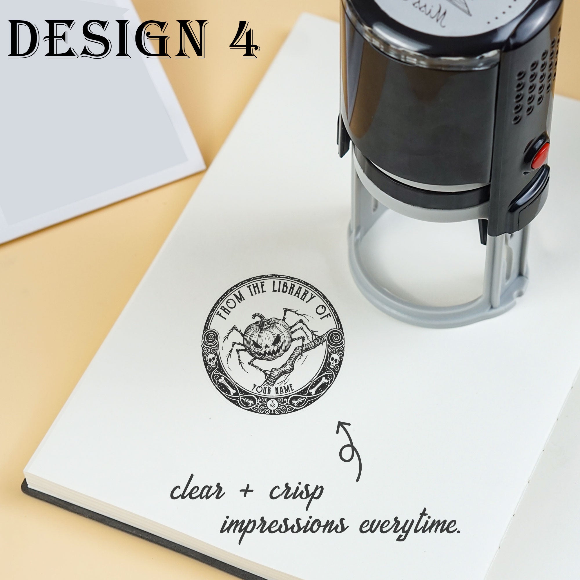 Ex‑Libris Self‑inking Stamp