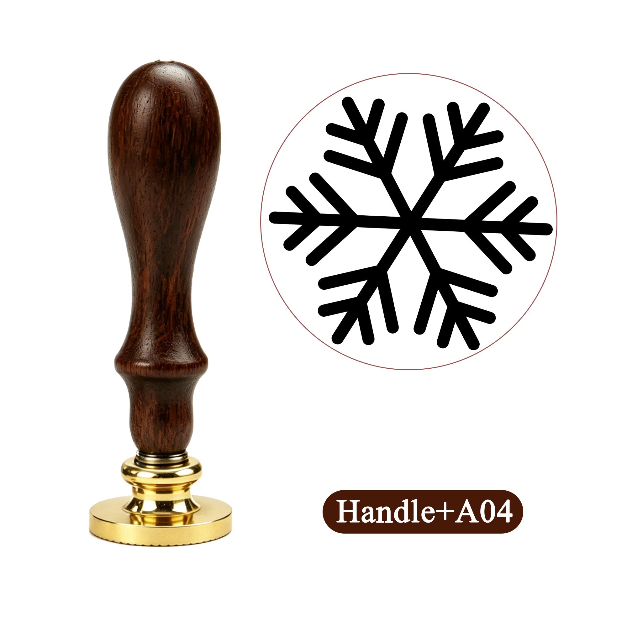 Sealing wax seal letter decor tool