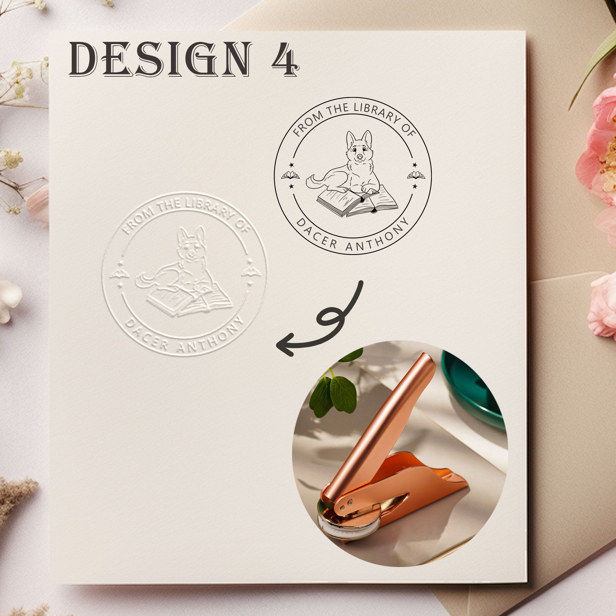 Custom Romantic Embosser