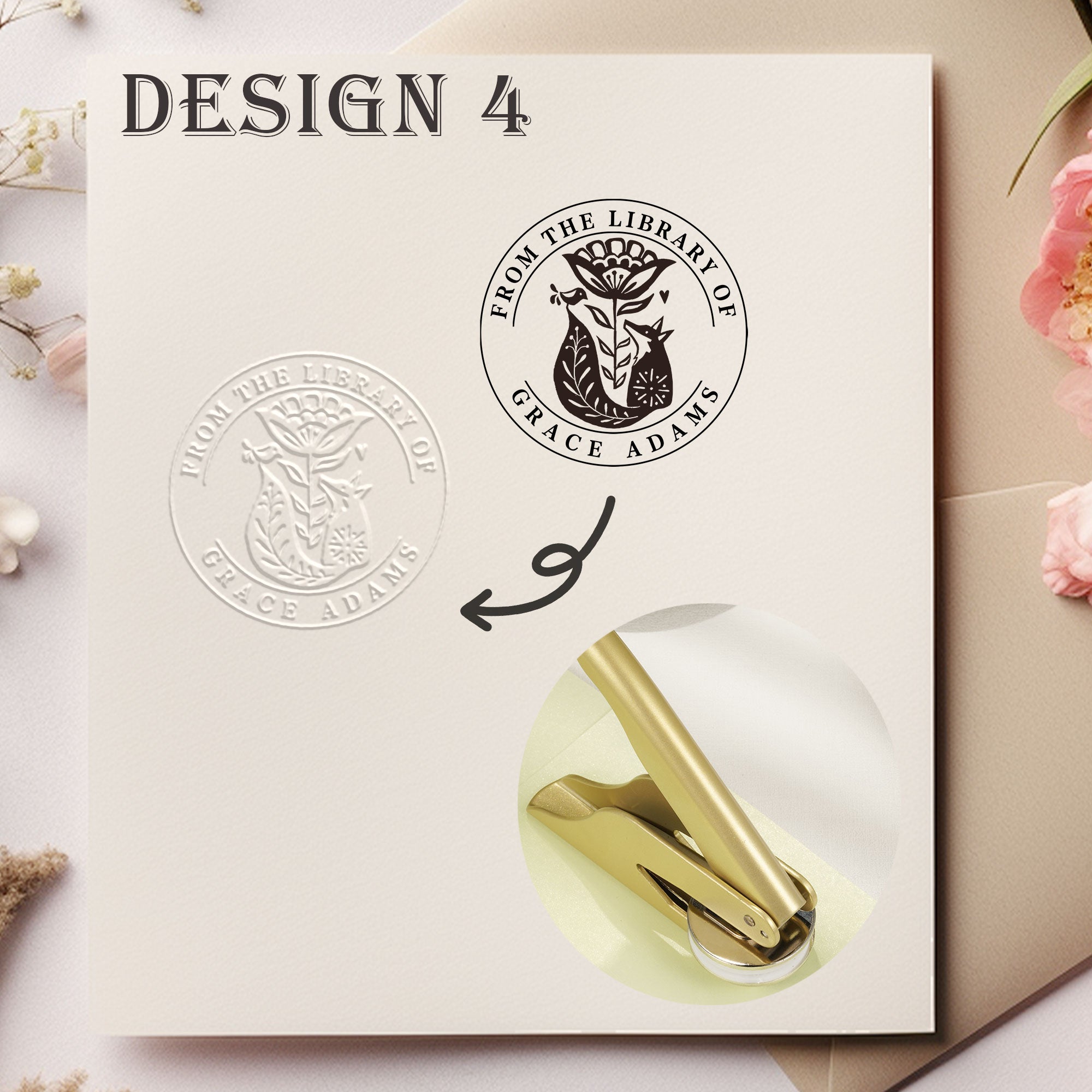 Custom Personalized Embosser