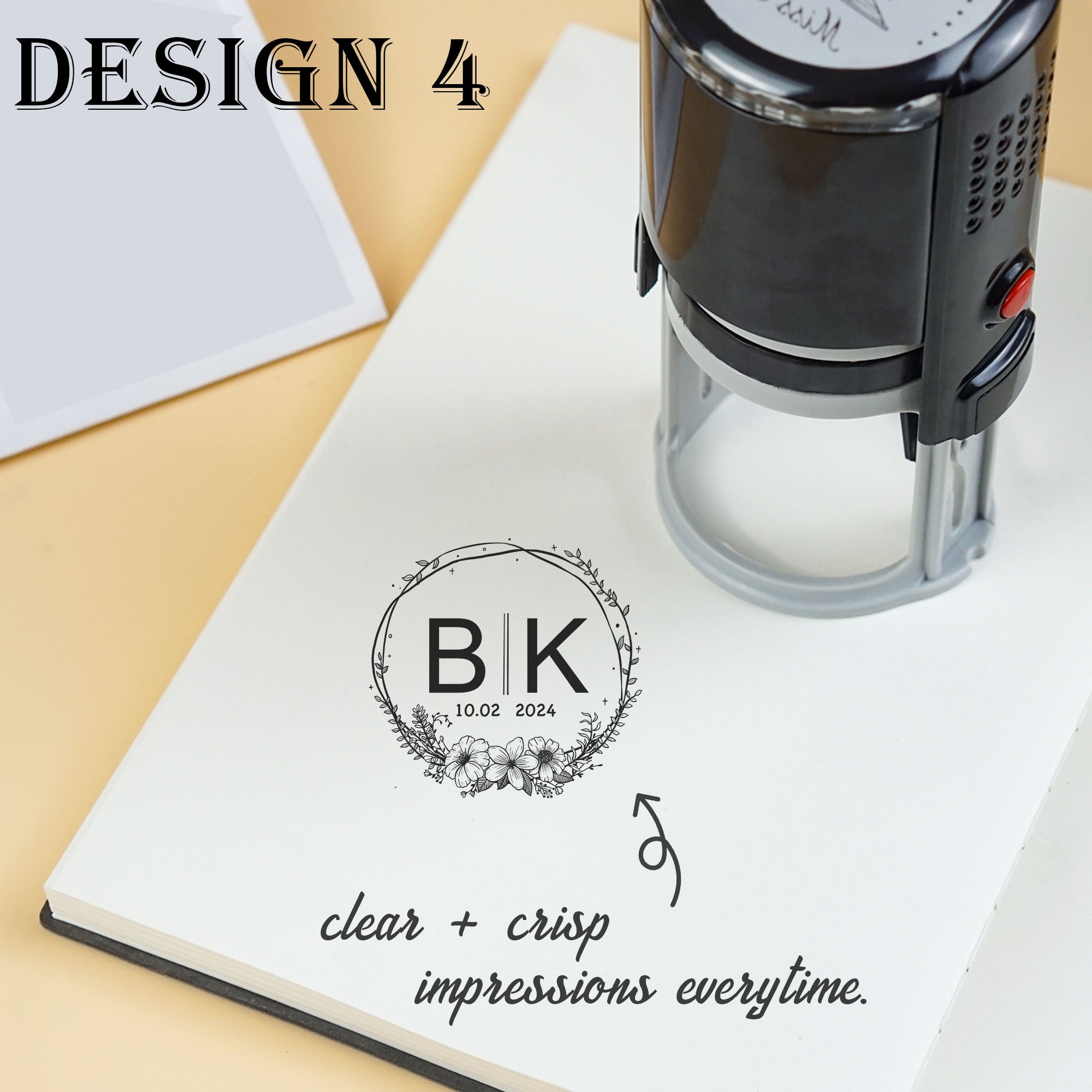Unique Self‑inking Stamp