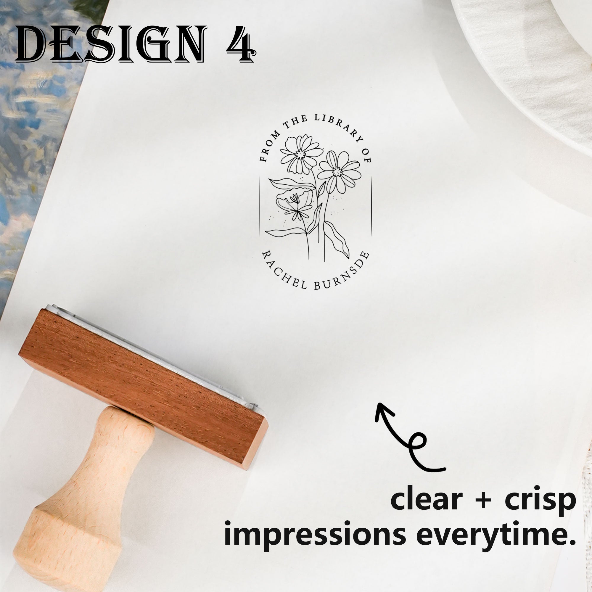 Handcraft Book Stamp