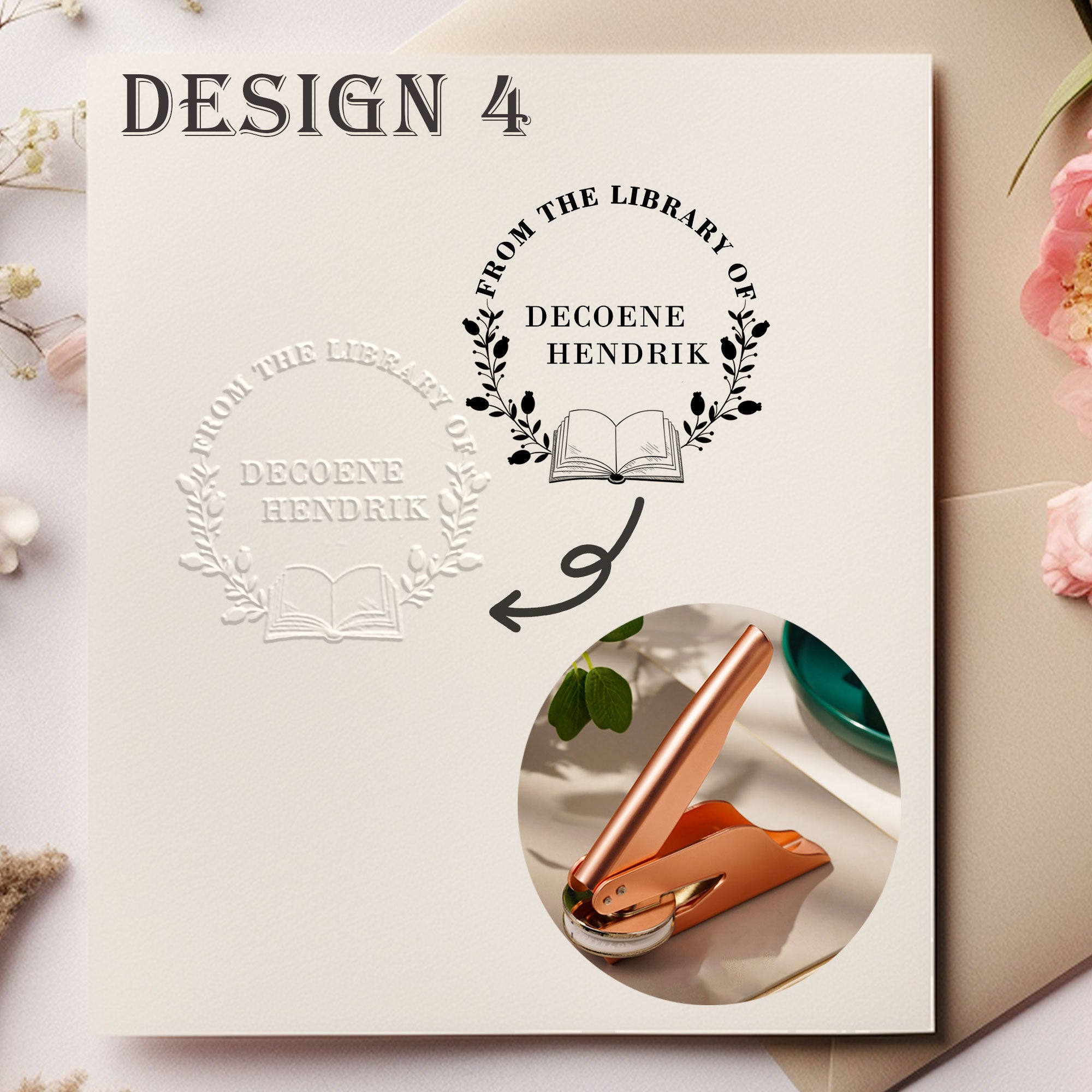 Custom Elegant Paper Embosser