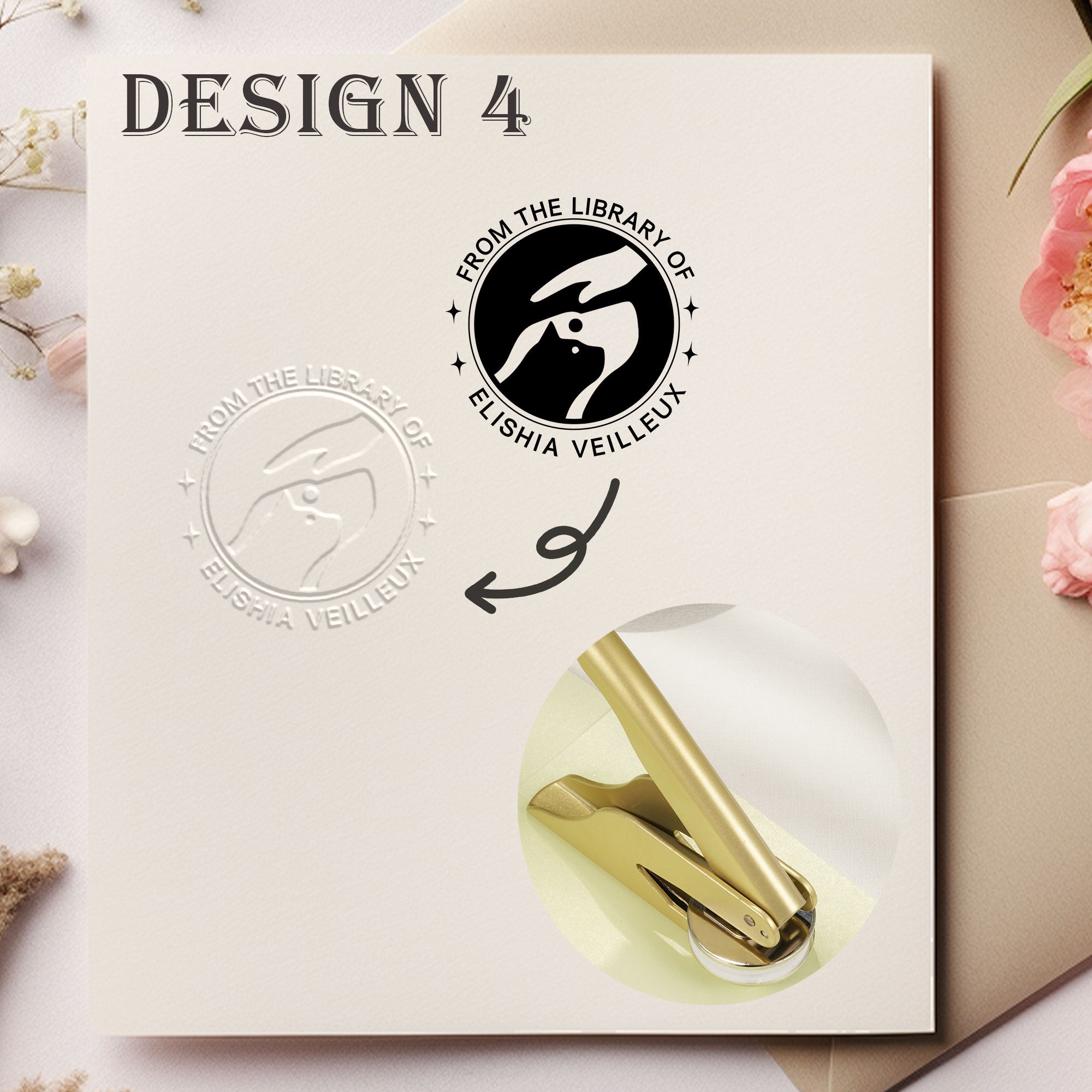 Custom Decor Book Embosser