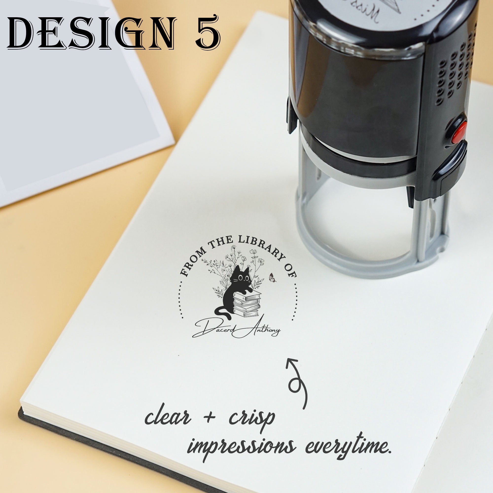 Retro Self‑inking Stamp