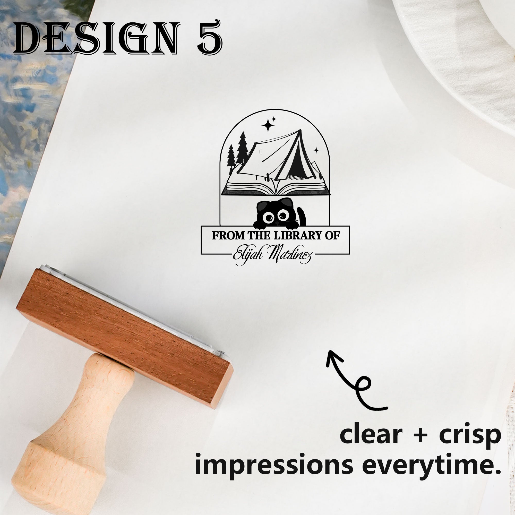 Creative Art Rubber Stamp