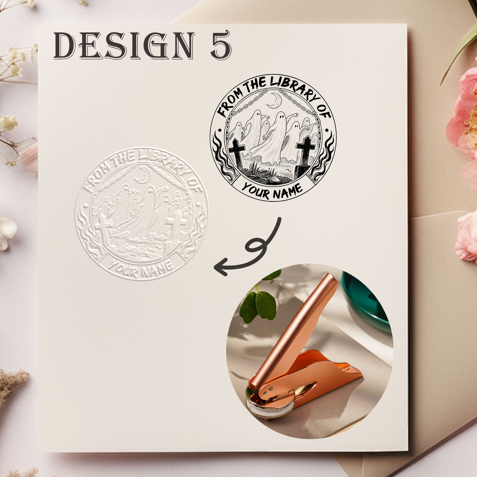 Custom Modern Design Embosser