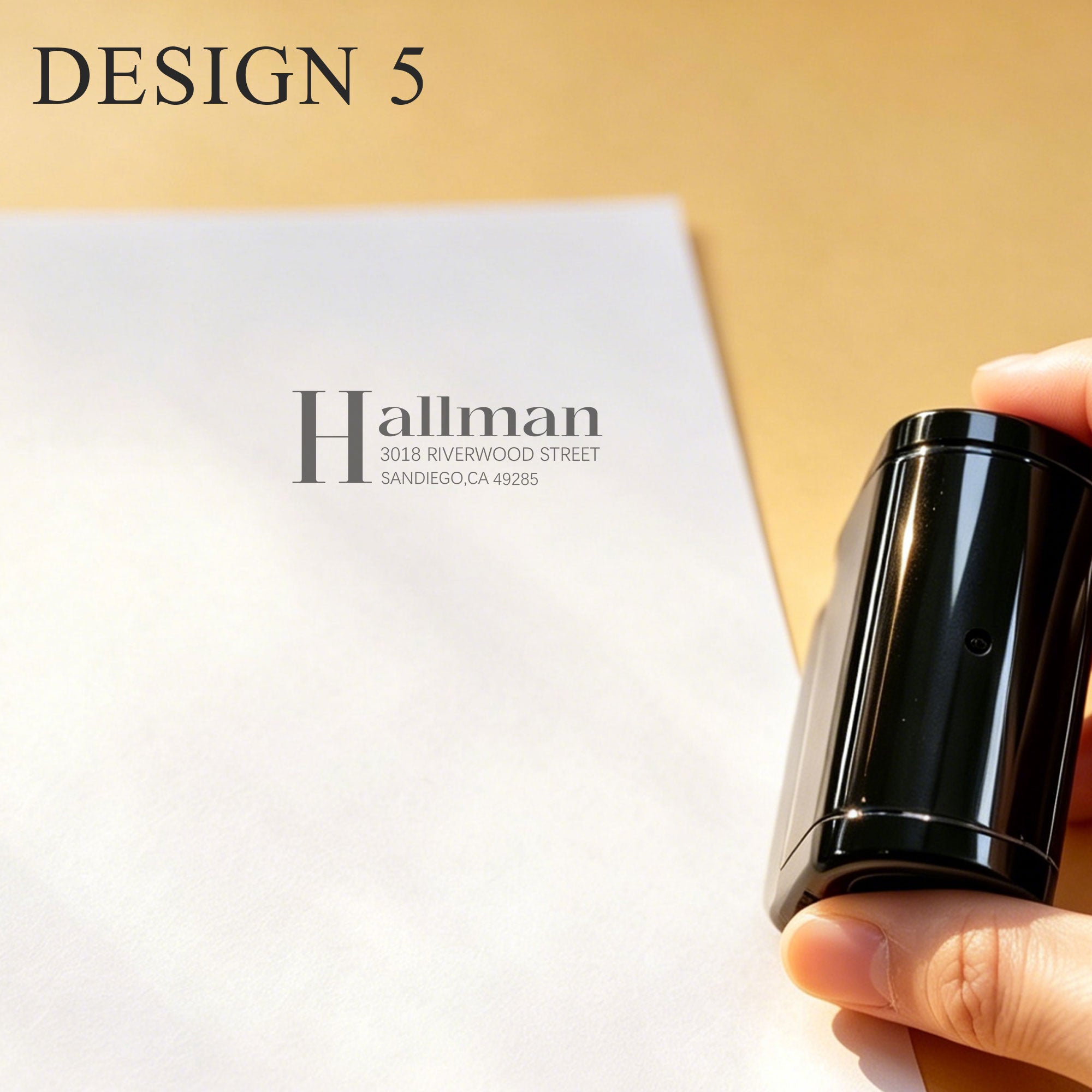 Personalized Return Address Stamp