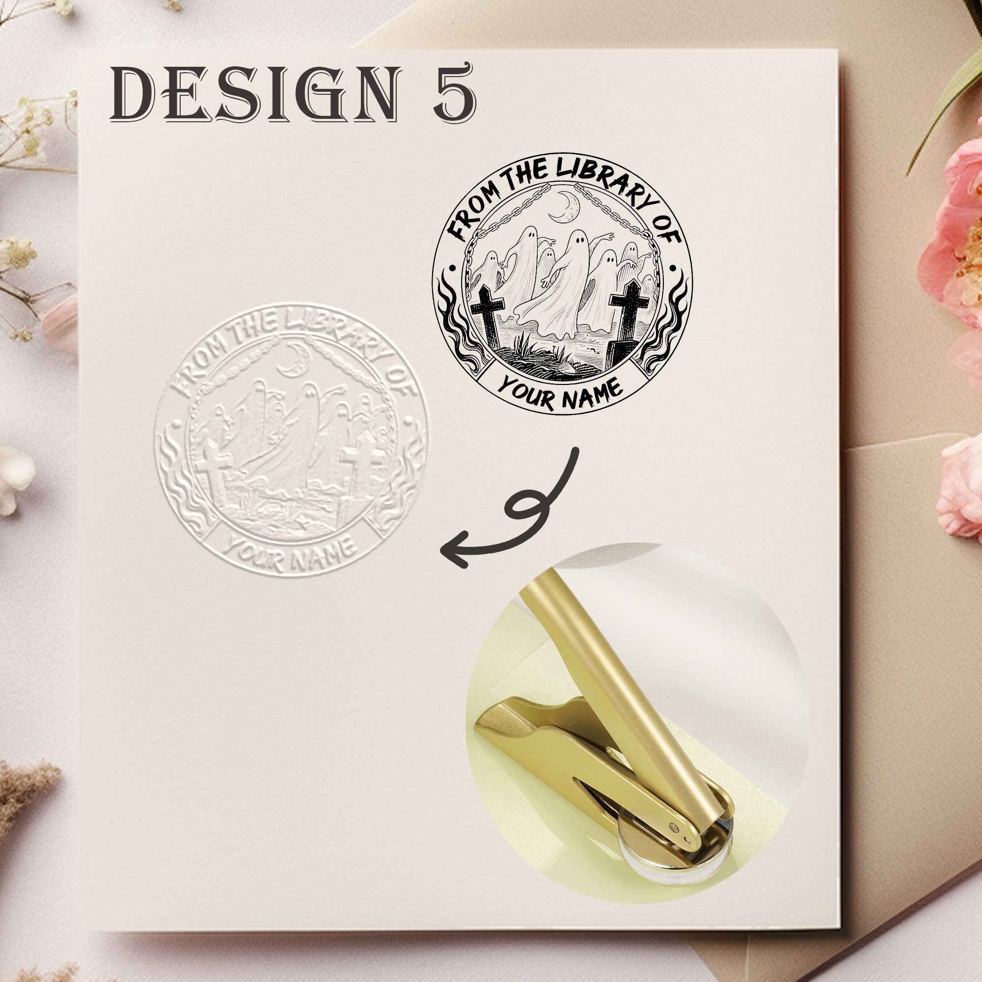 Custom Modern Design Embosser