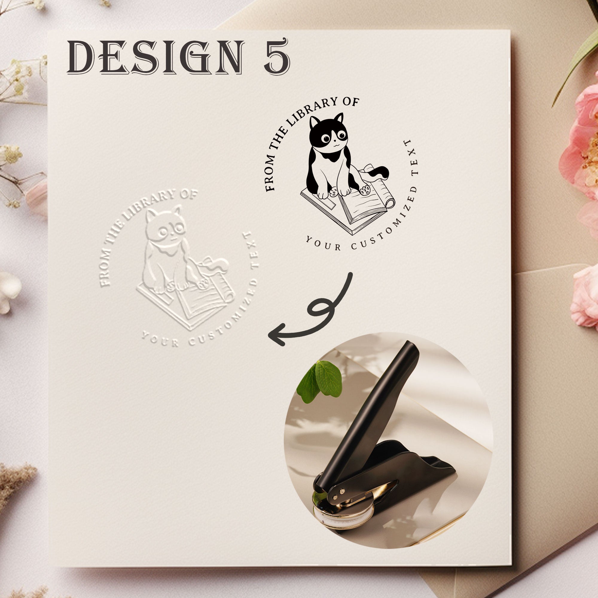 Custom Journal Paper Embosser