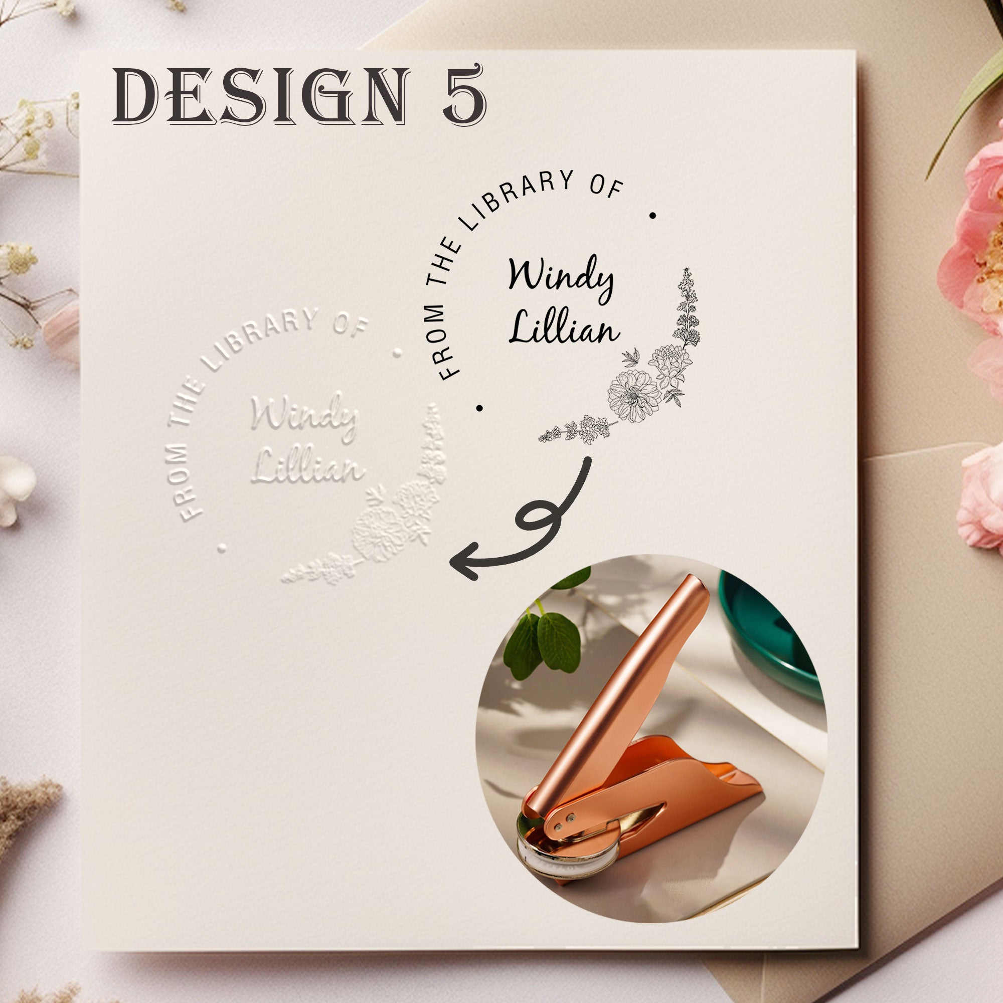 Custom Elegant Paper Embosser