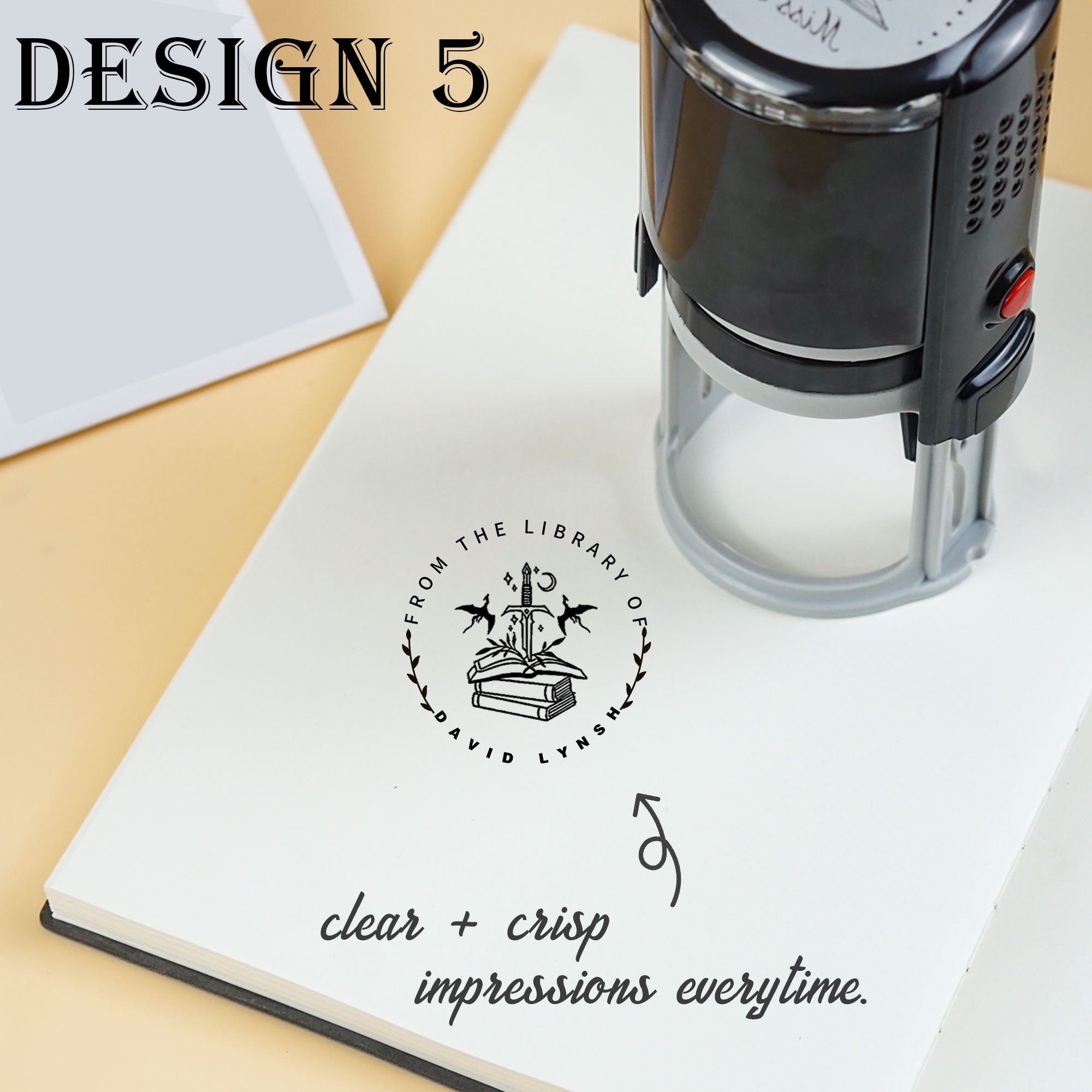 Name Self‑inking Stamp