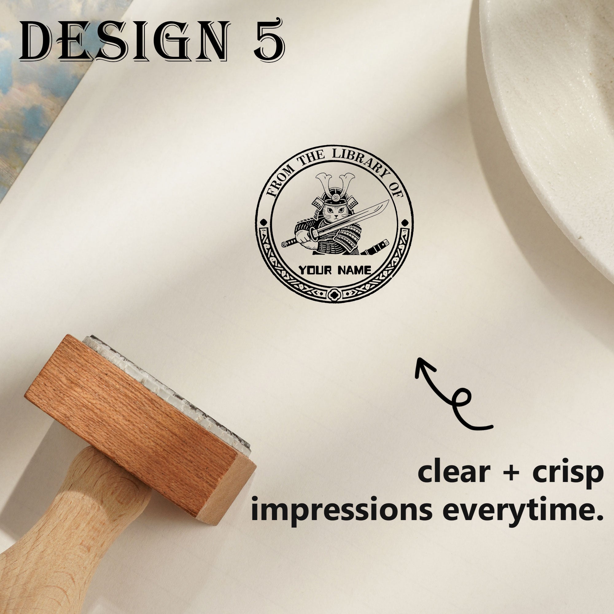 Gift Custom Rubber Stamp
