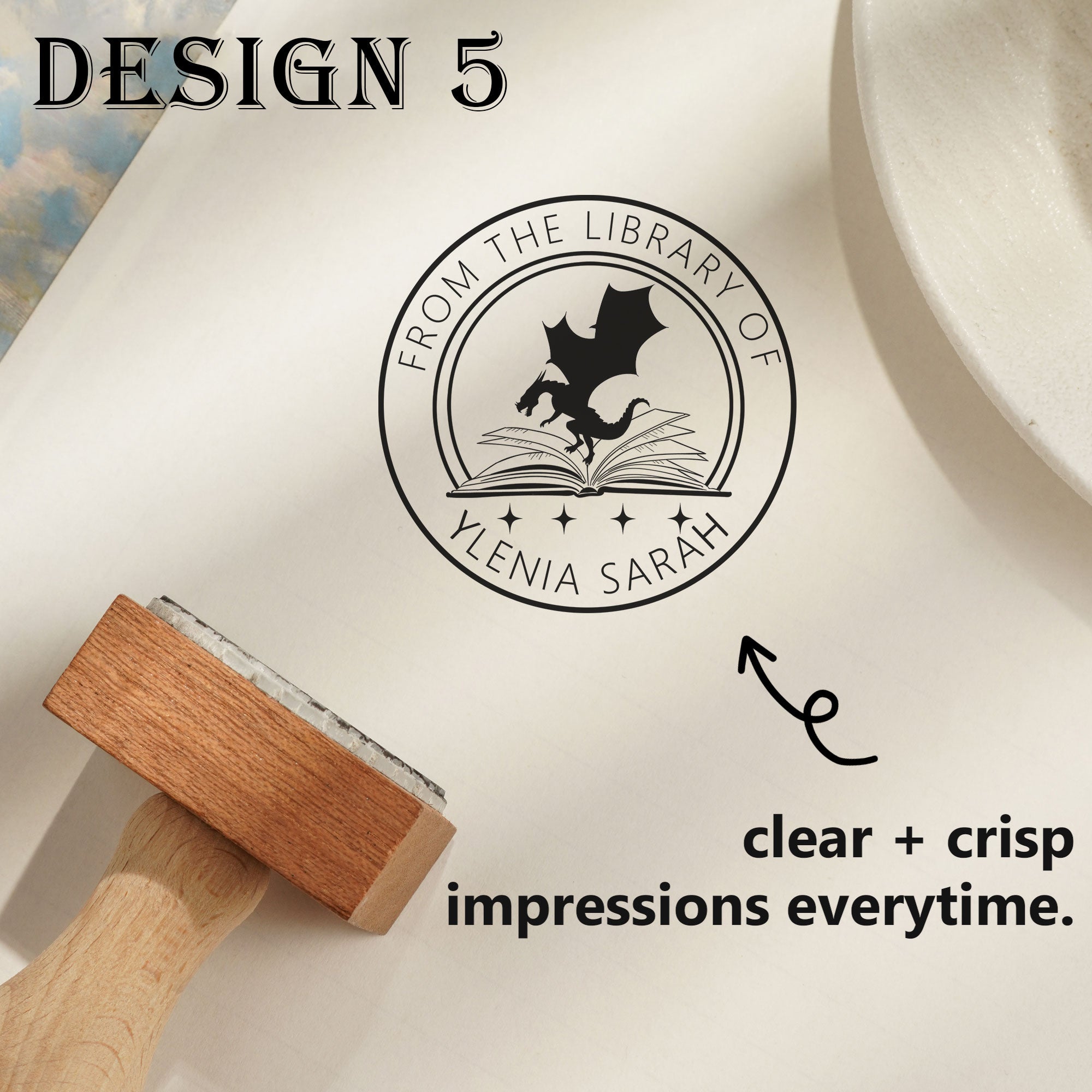 Custom Simple Design Stamp