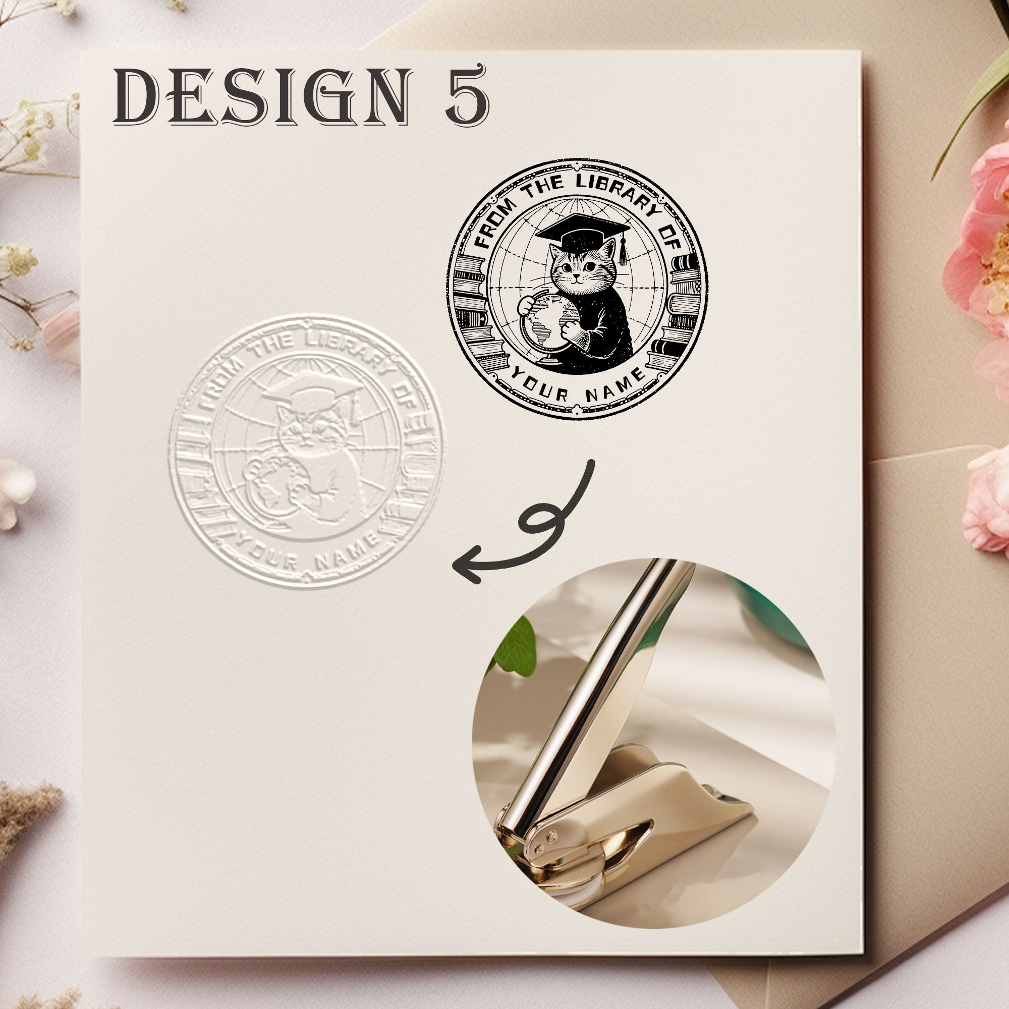 Custom metal embossing machine