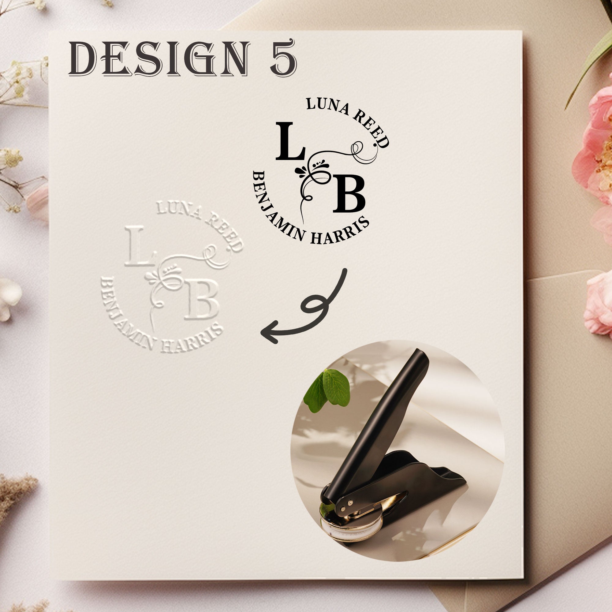 Custom Wedding Gift Embosser