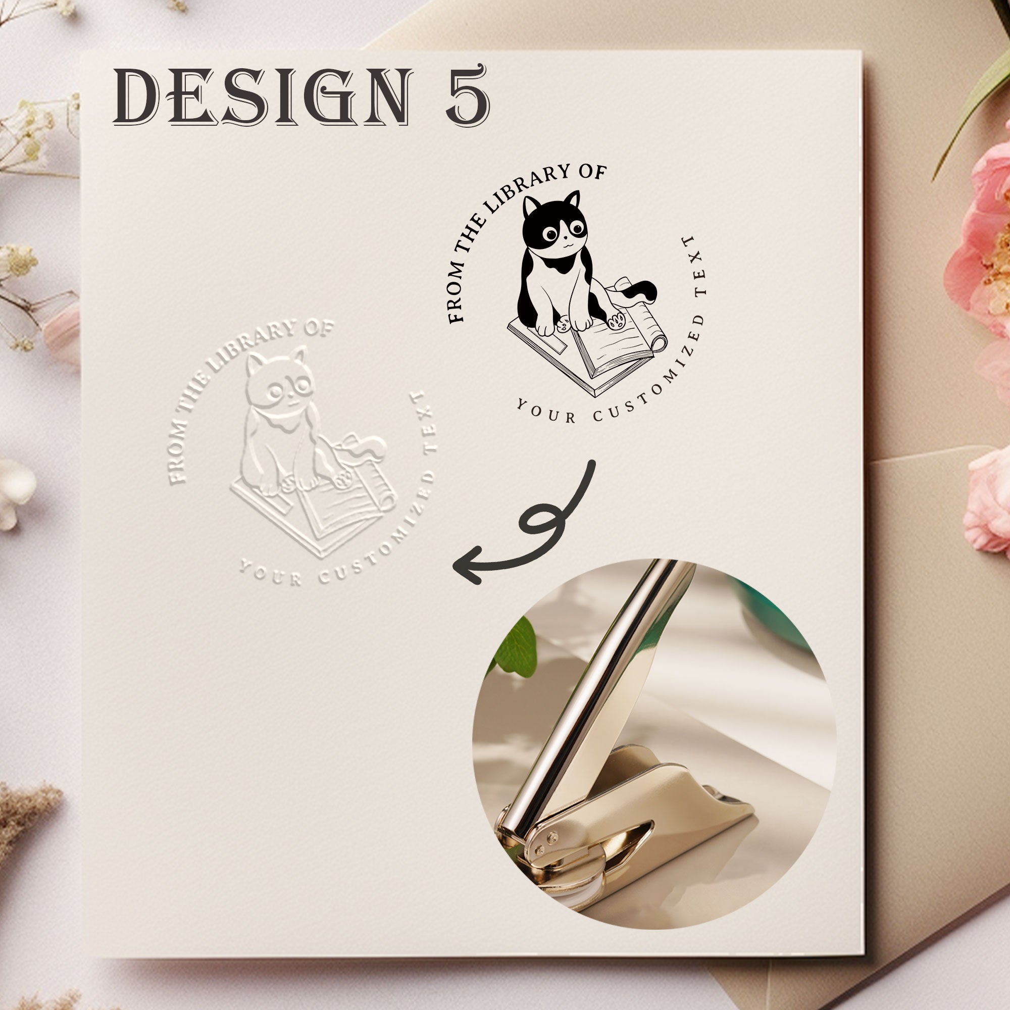 Custom Journal Paper Embosser