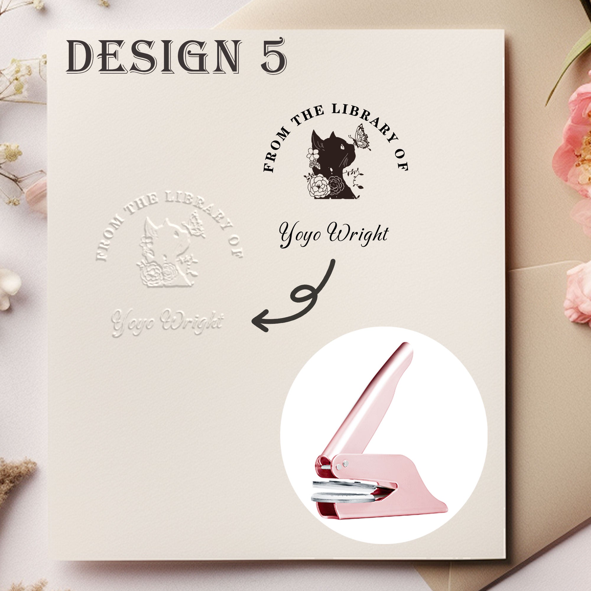 Custom Elegant Seal Embosser