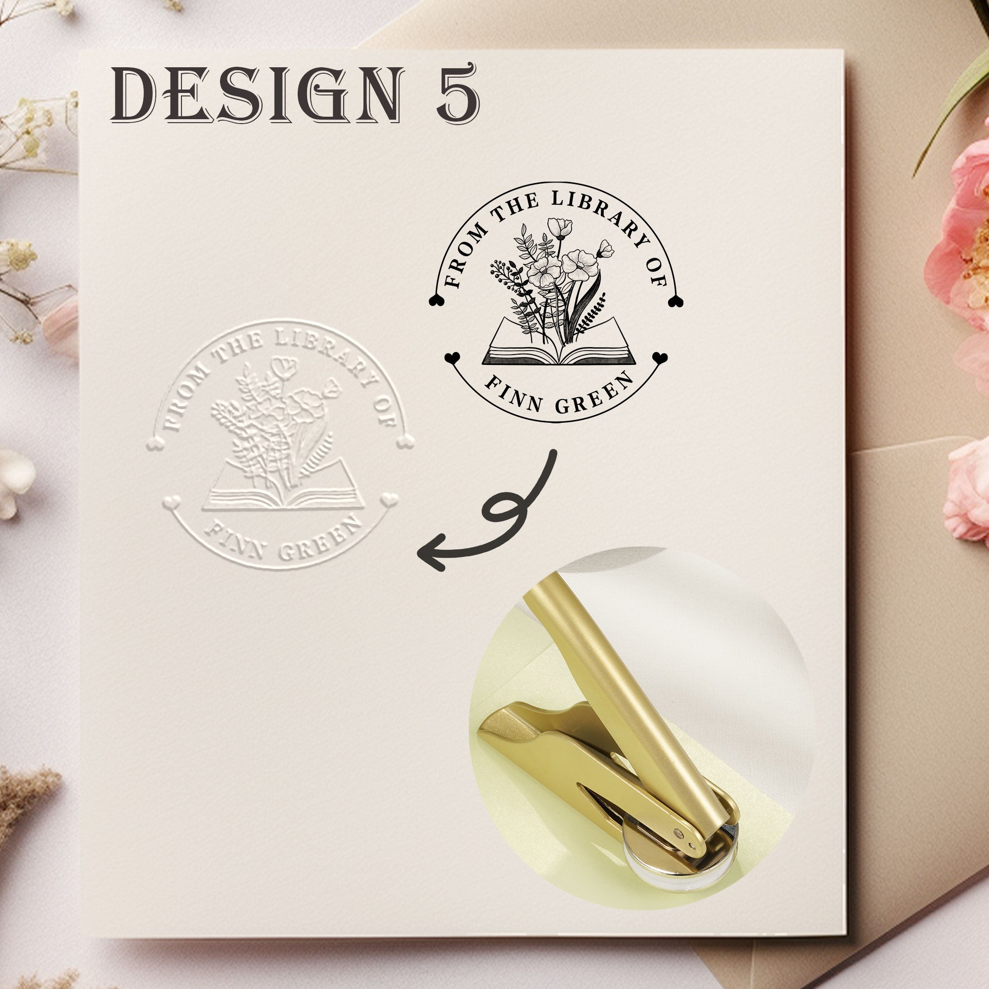 Custom Handmade Paper Embosser