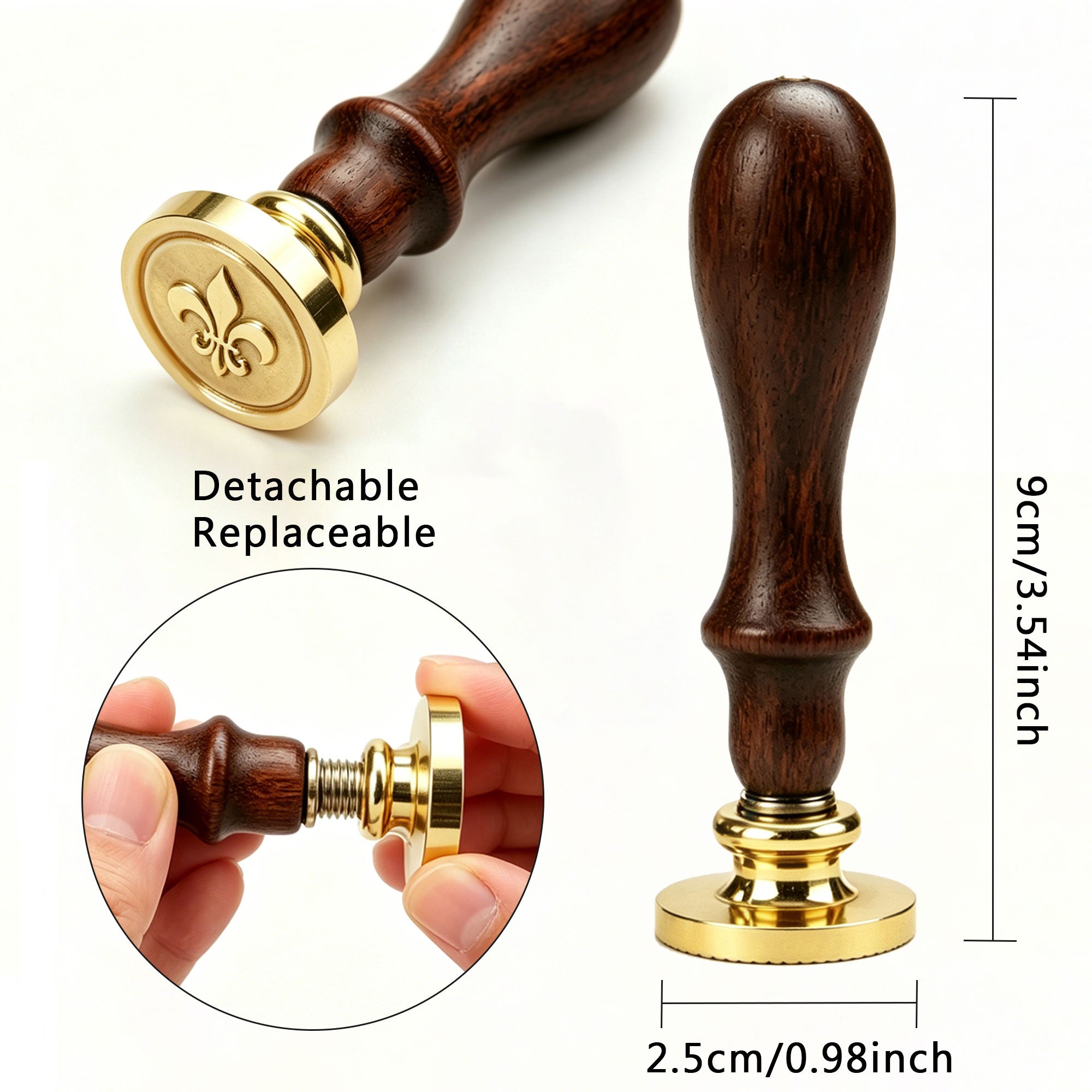 Sealing wax seal letter decor tool