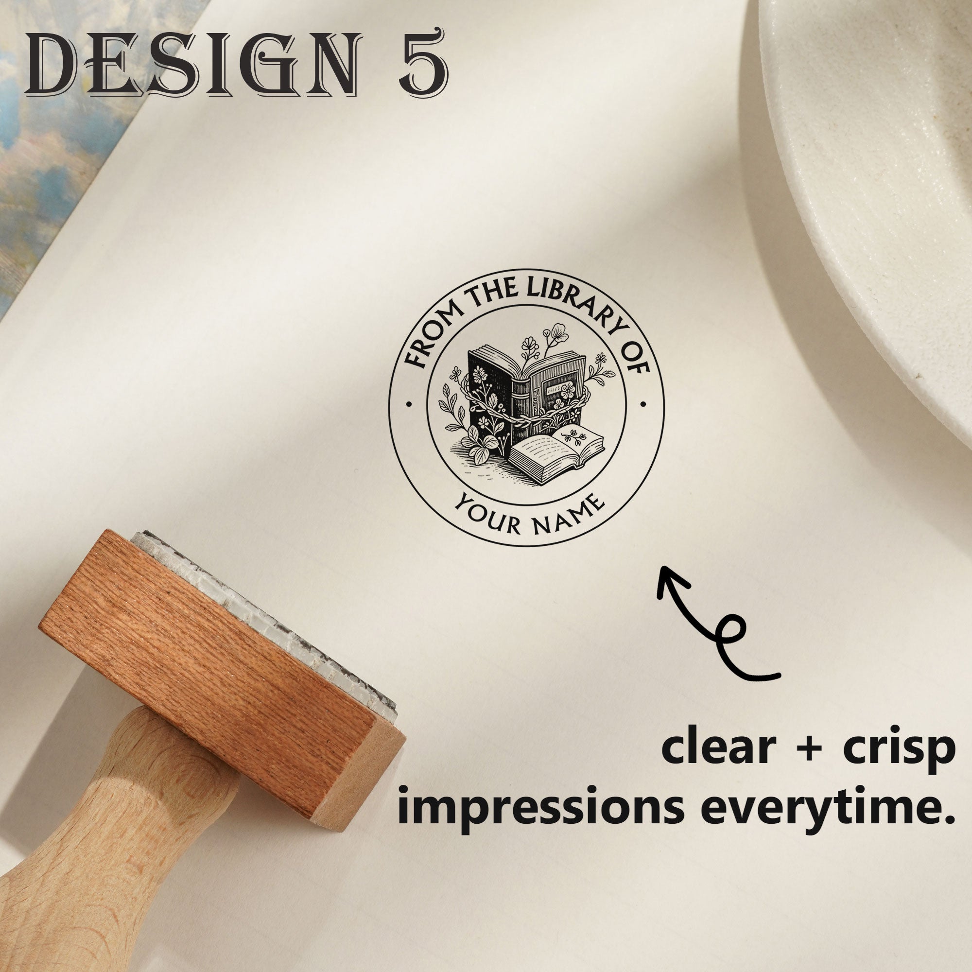 Custom Craft Stamp for DIY Crafts