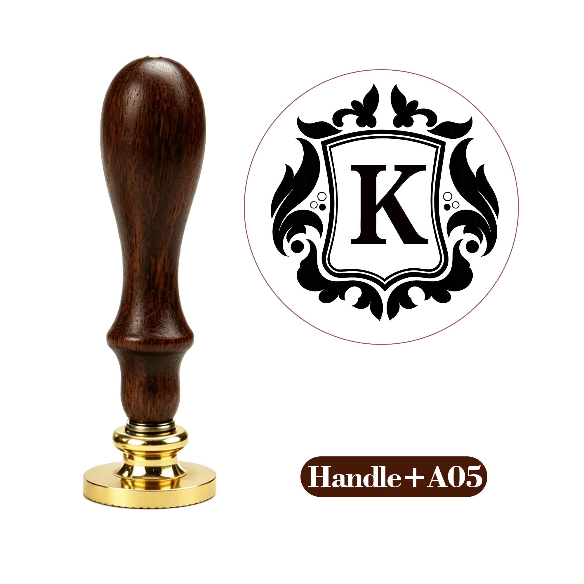Custom Wax Seal Stamp for Envelopes & Invitations