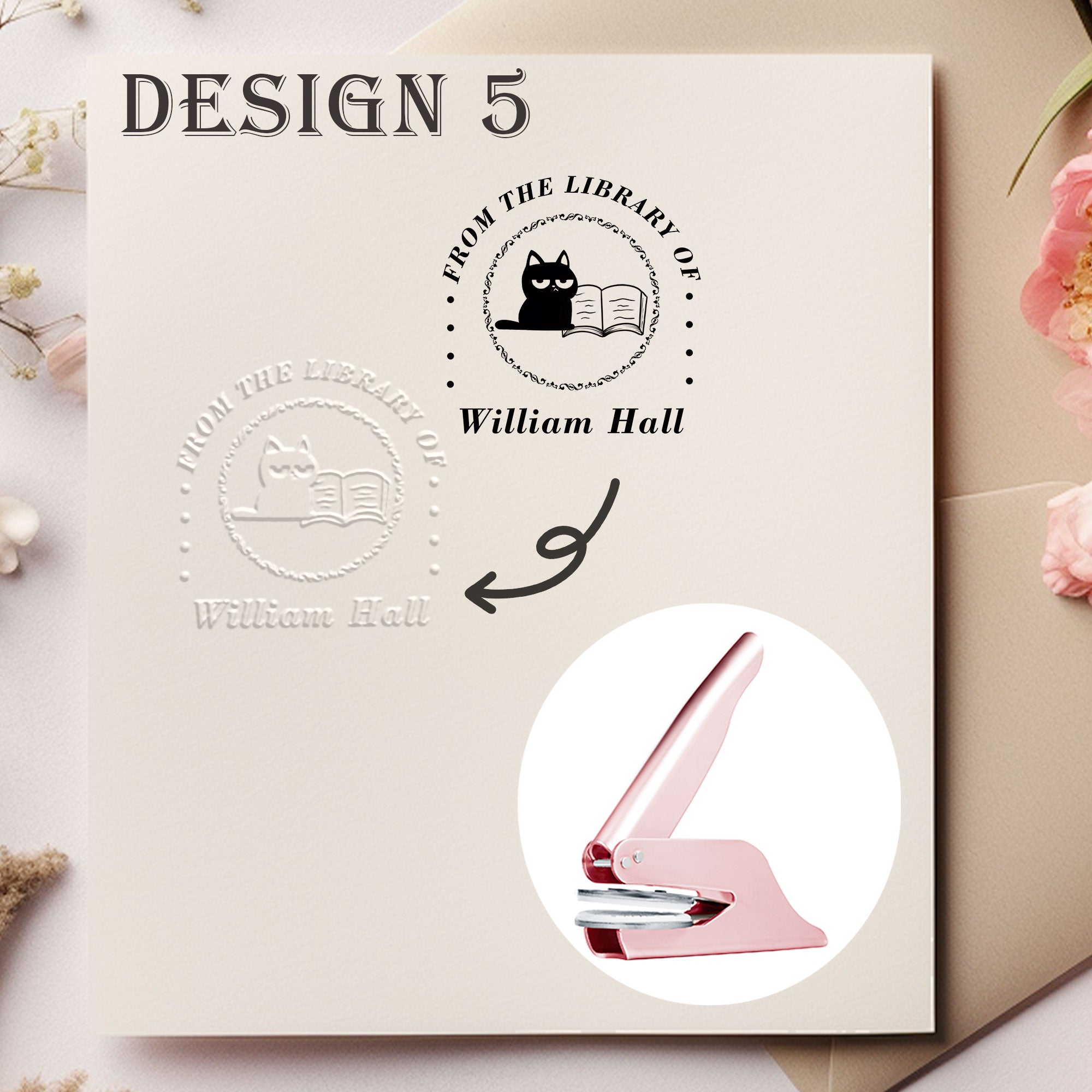 Custom Folk Style Embosser