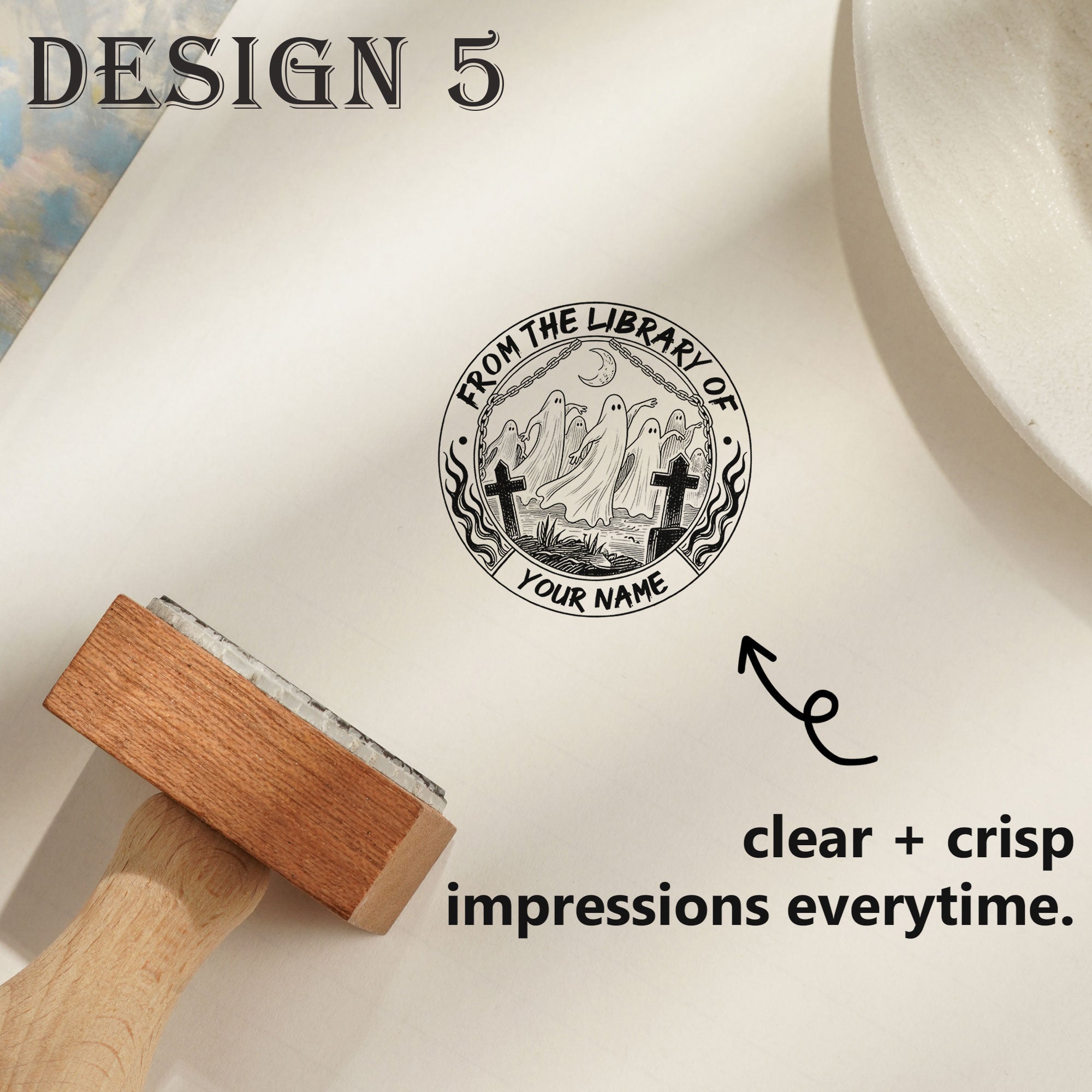 Custom Handcrafted Rubber Stamp
