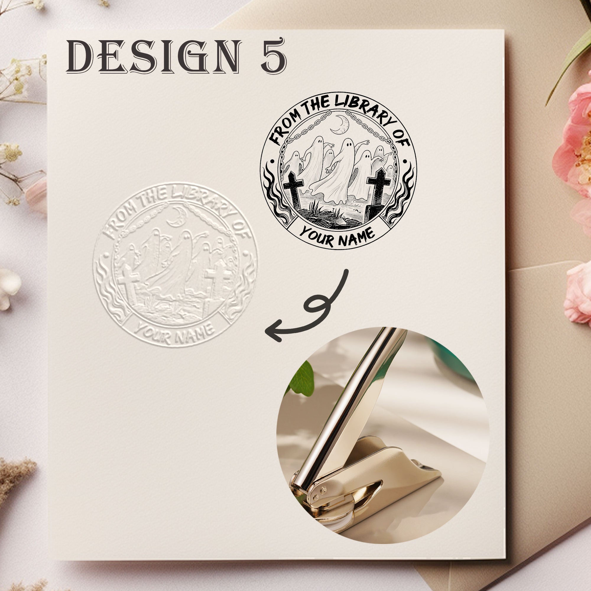 Custom Modern Design Embosser