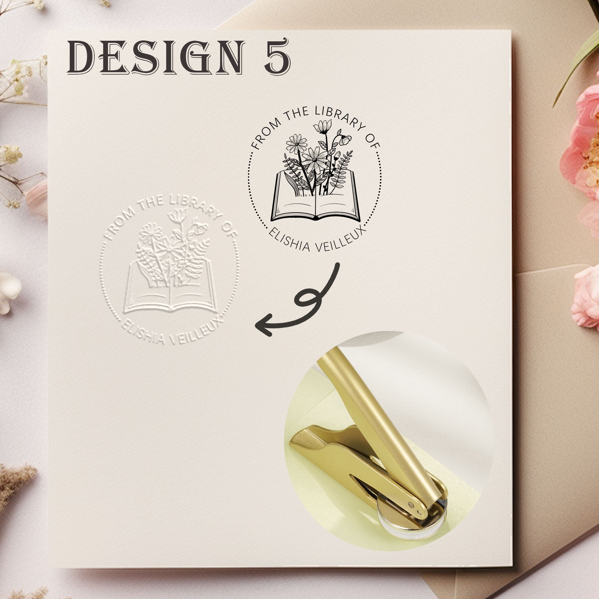 Custom Anniversary Embosser