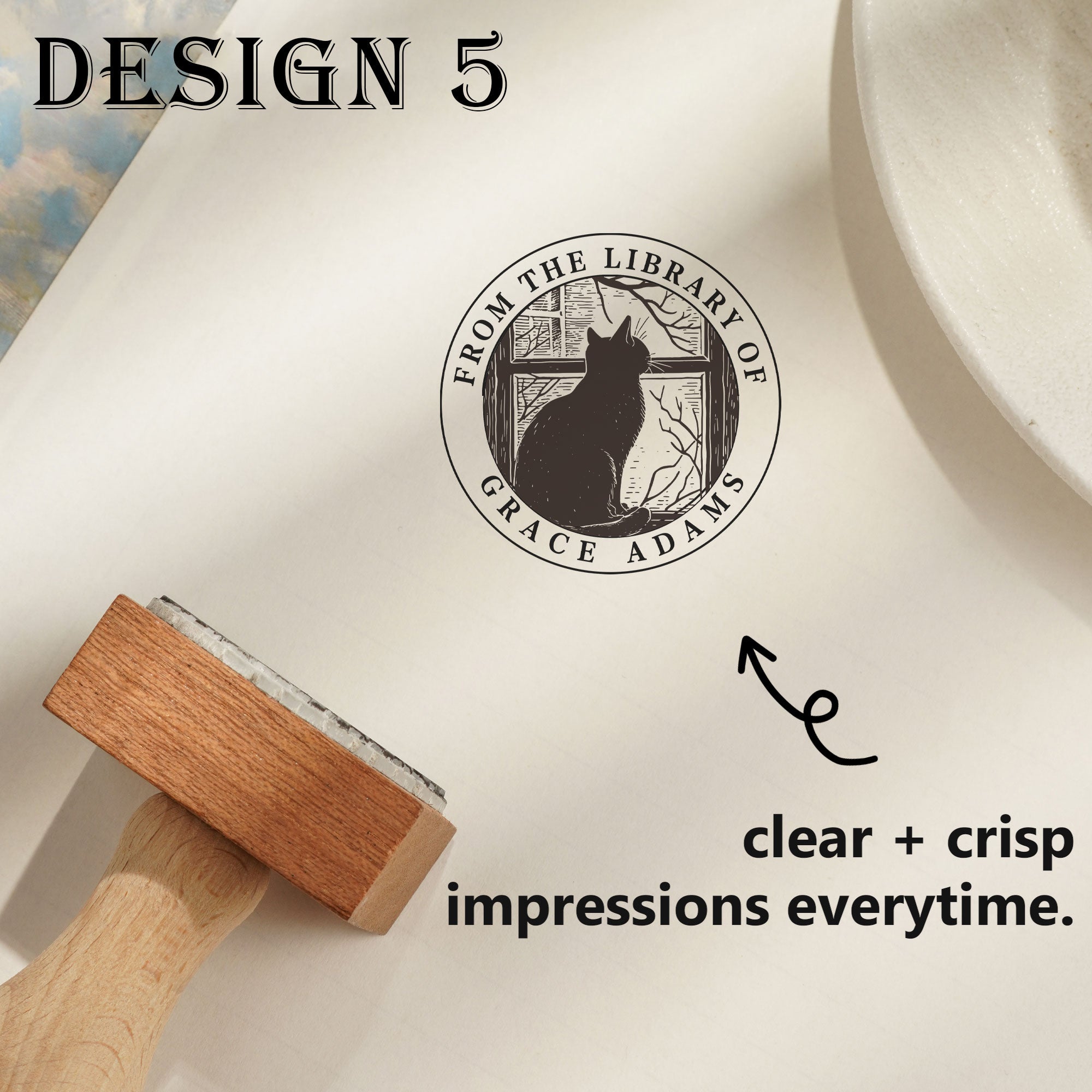 Custom Retro Gift Stamp